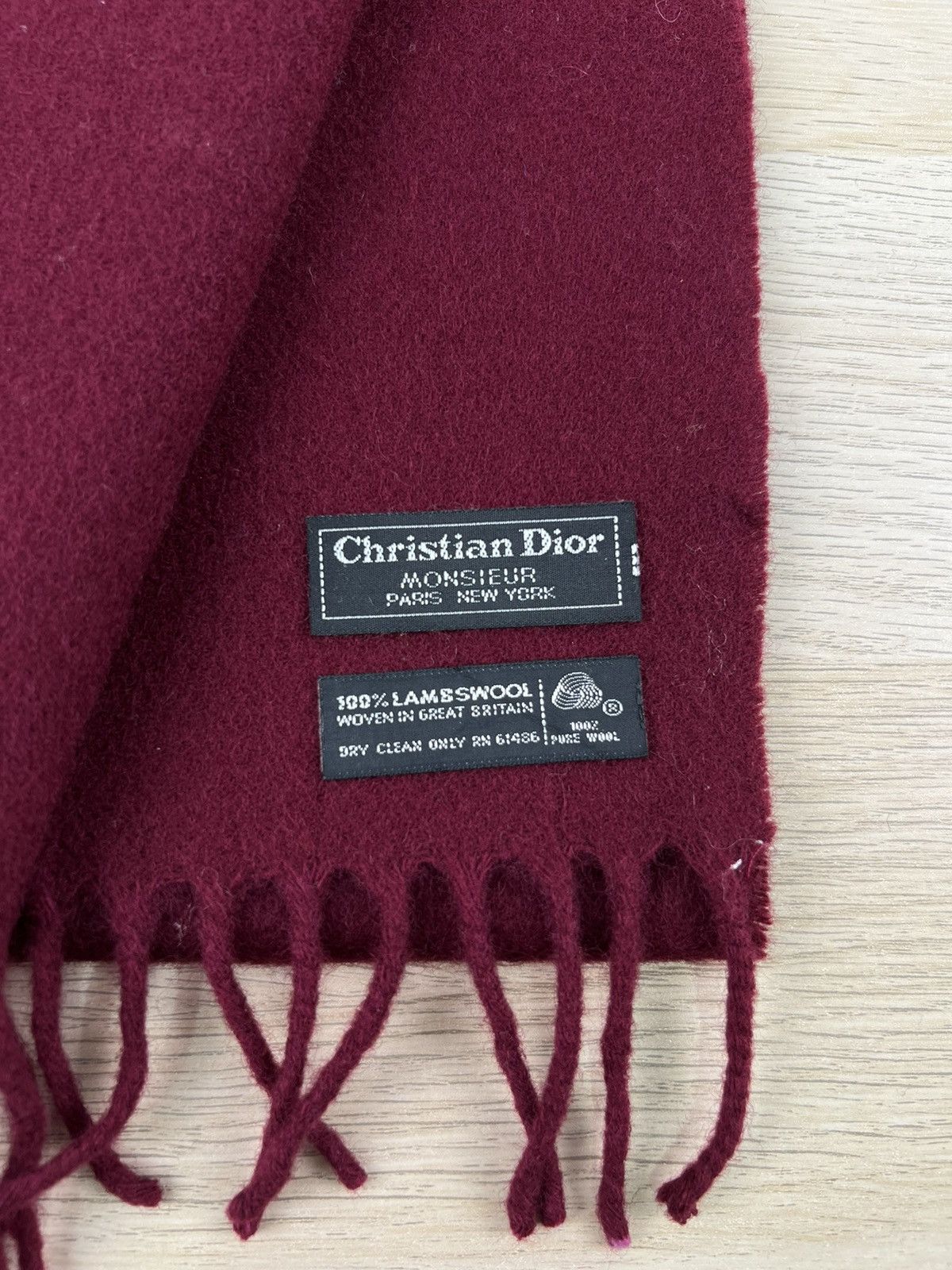 Christian Dior Monsieur Christian Dior Monsieur Scarf / Muffler / Neckwear M074 Size ONE SIZE - 4 Thumbnail