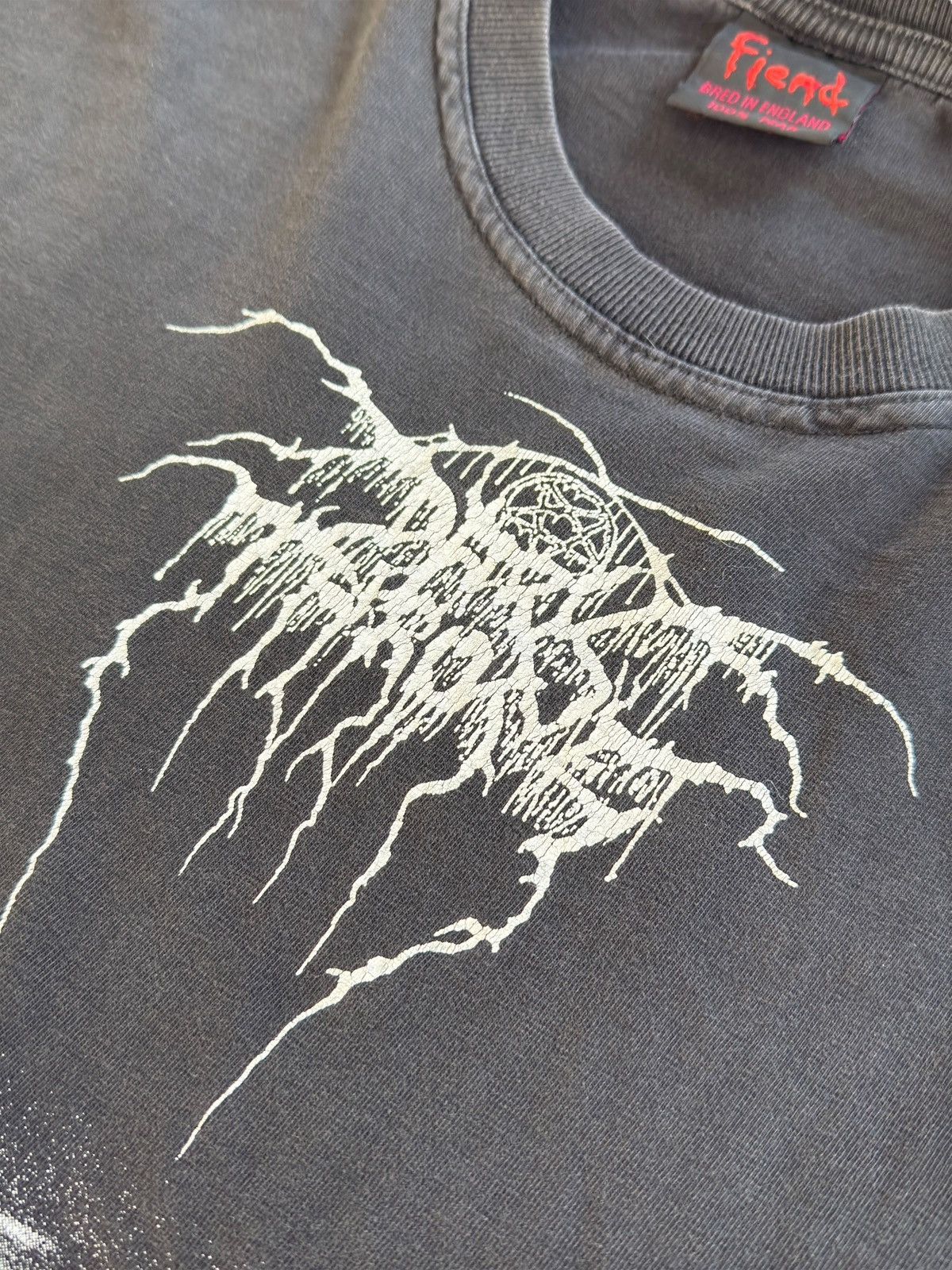 Band Tees RARE Vintage 1998 DARKTHRONE Blaze In The Northern Sky Shirt Size US XL / EU 56 / 4 - 12 Thumbnail