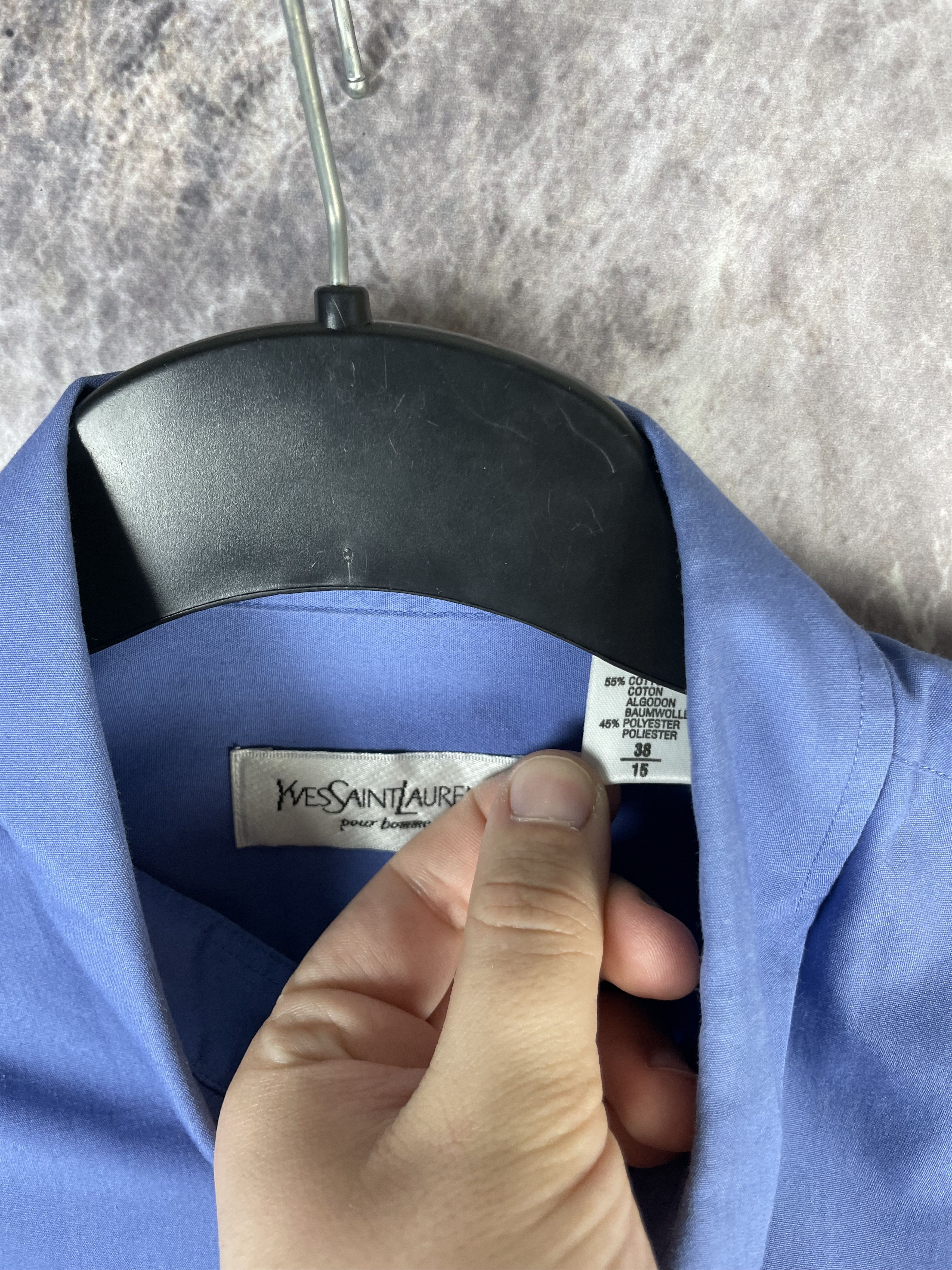 Yves Saint Laurent Yves Saint Laurent vintage YSL Shirts Button Ups Size US M / EU 48-50 / 2 - 5 Thumbnail