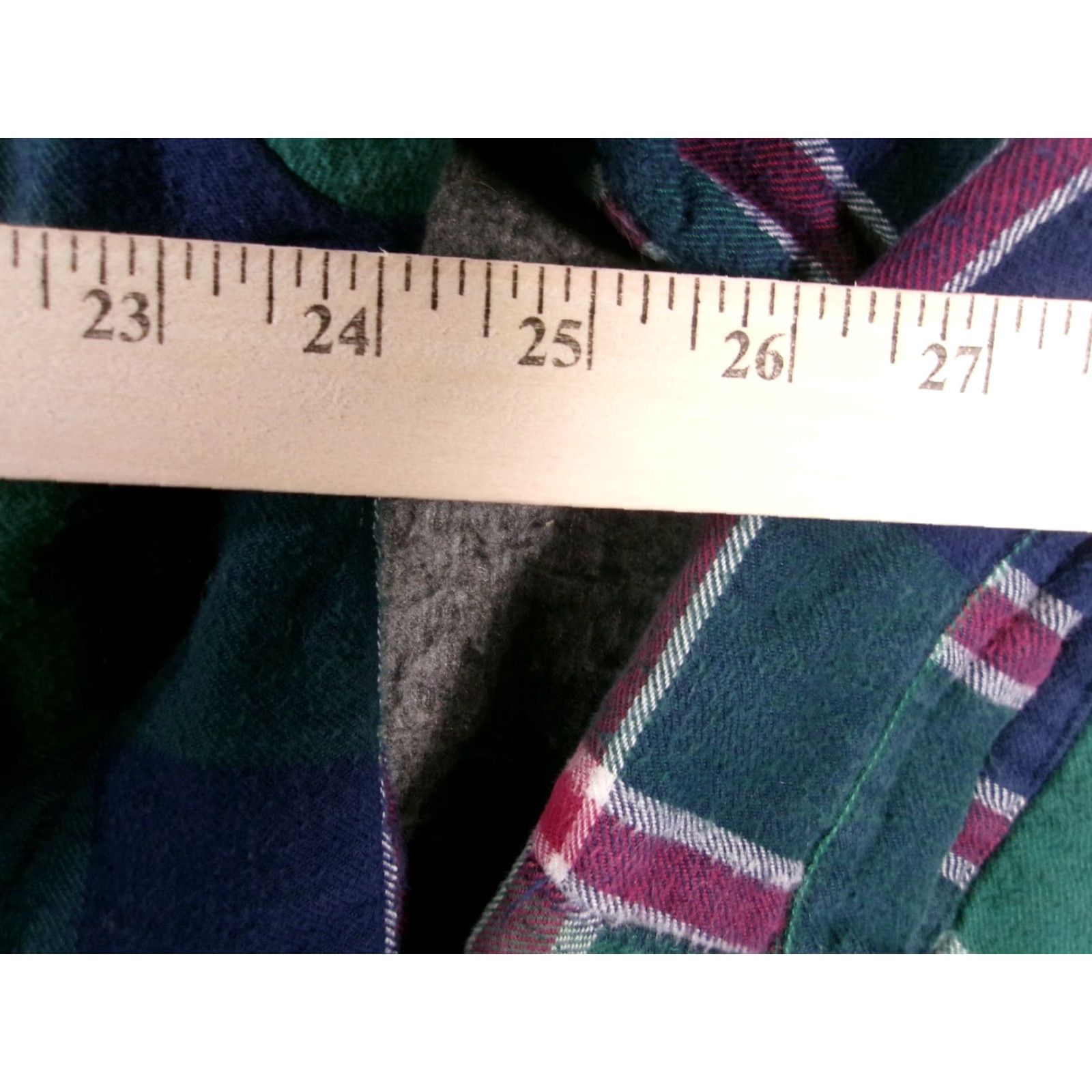 Sears Vintage Sears Shirt Men Large Green Plaid Flannel Quilted Lined Shacket Workwear Size US L / EU 52-54 / 3 - 3 Thumbnail