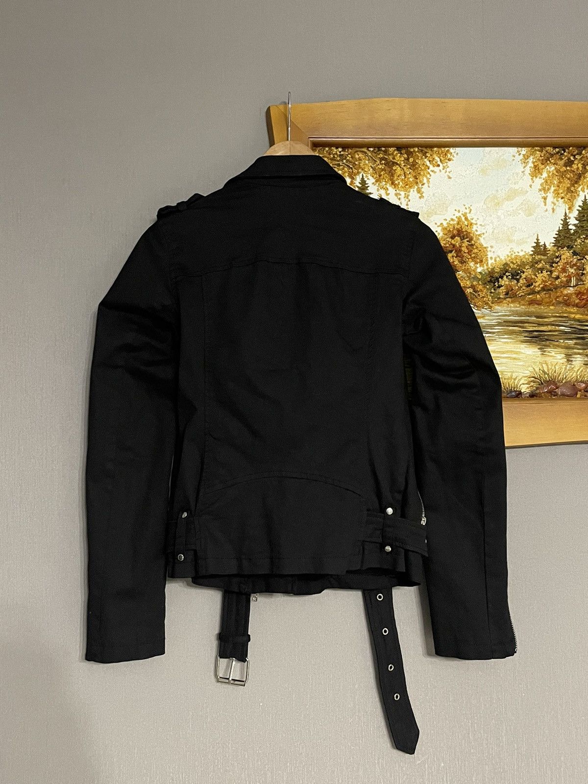 Tripp NYC Tripp Nyc Crazy Cotton Biker Black Jacket Opium Y2K Gothic Size S / US 4 / IT 40 - 17 Thumbnail