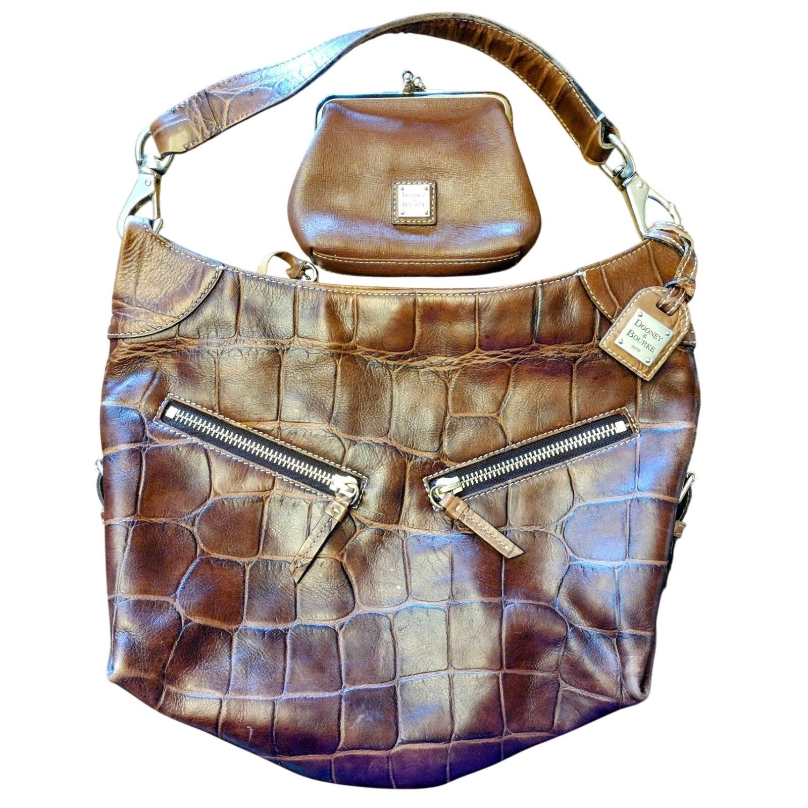 Dooney & Bourke Dooney & Bourke Cinzia Croc Shoulder Bag & Wallet Bundle Size ONE SIZE - 3 Thumbnail