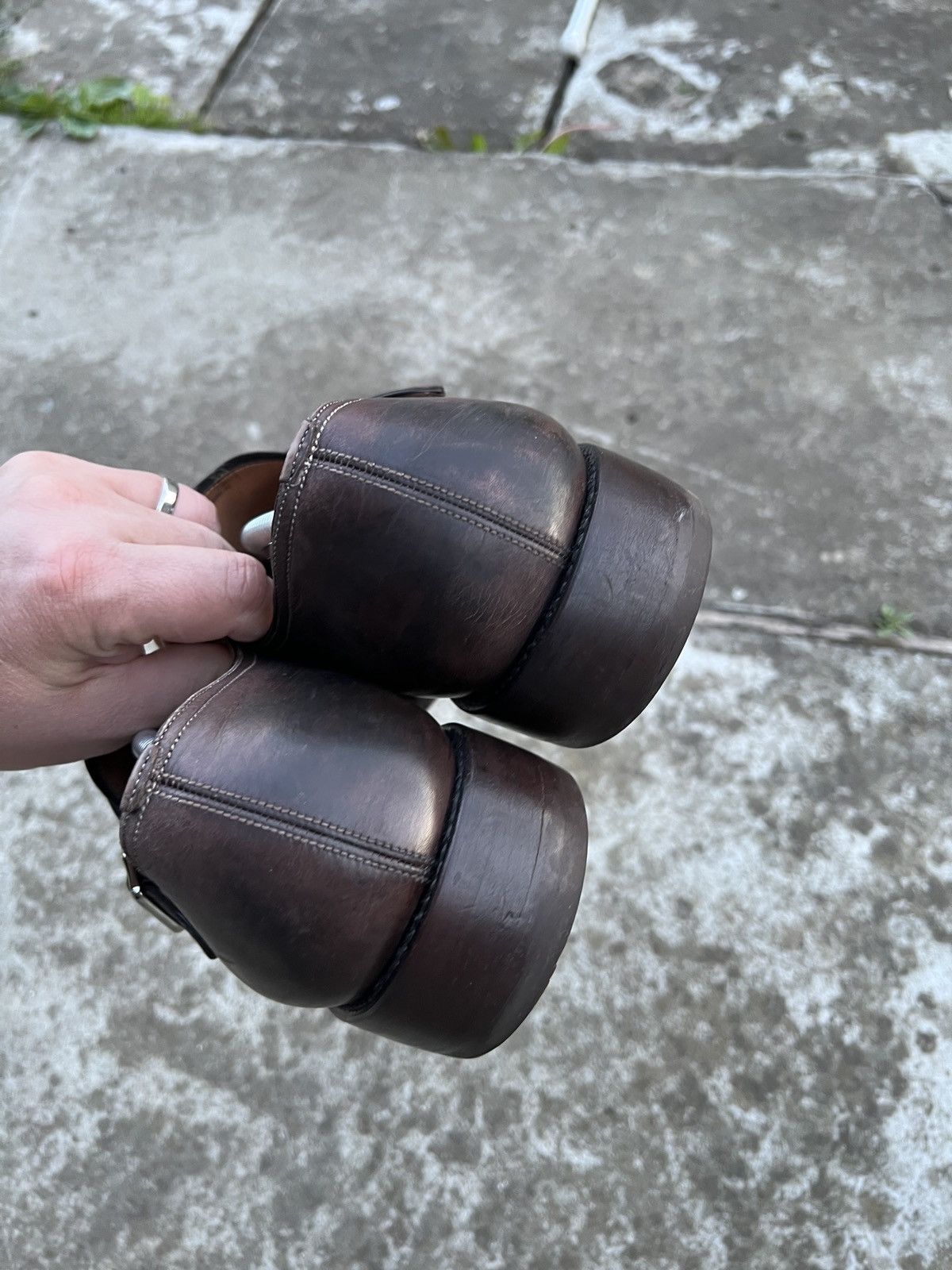 Bally Bally Leather Shoes Size US 13 / EU 46 - 4 Thumbnail