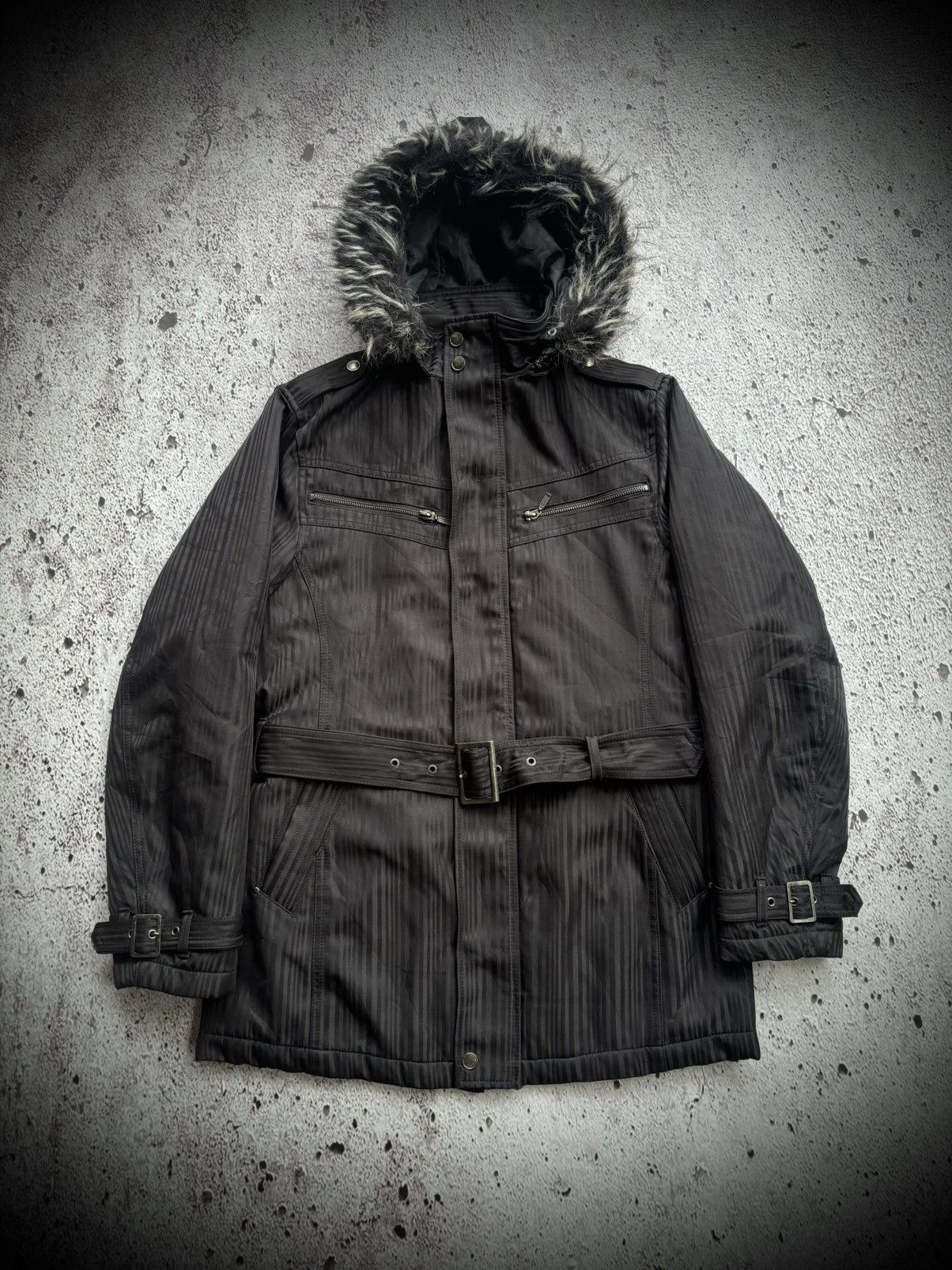 Le Grande Bleu (L.G.B.) 2000's Sorridere ifsixwasnine lgb style fur jacket Size US M / EU 48-50 / 2 - 1 Thumbnail
