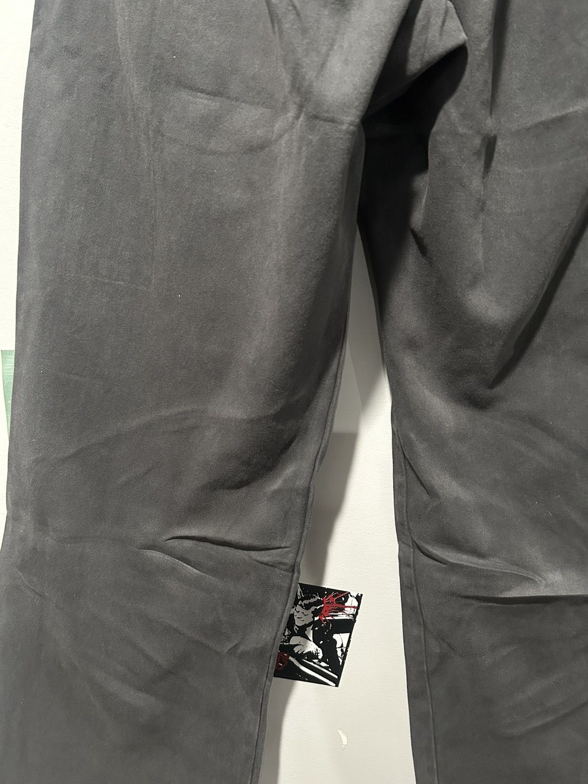 Balenciaga × Gap × Kanye West Yeezy Gap Sateen Cargo Pants Dark Grey Size US 30 / EU 46 - 9 Thumbnail