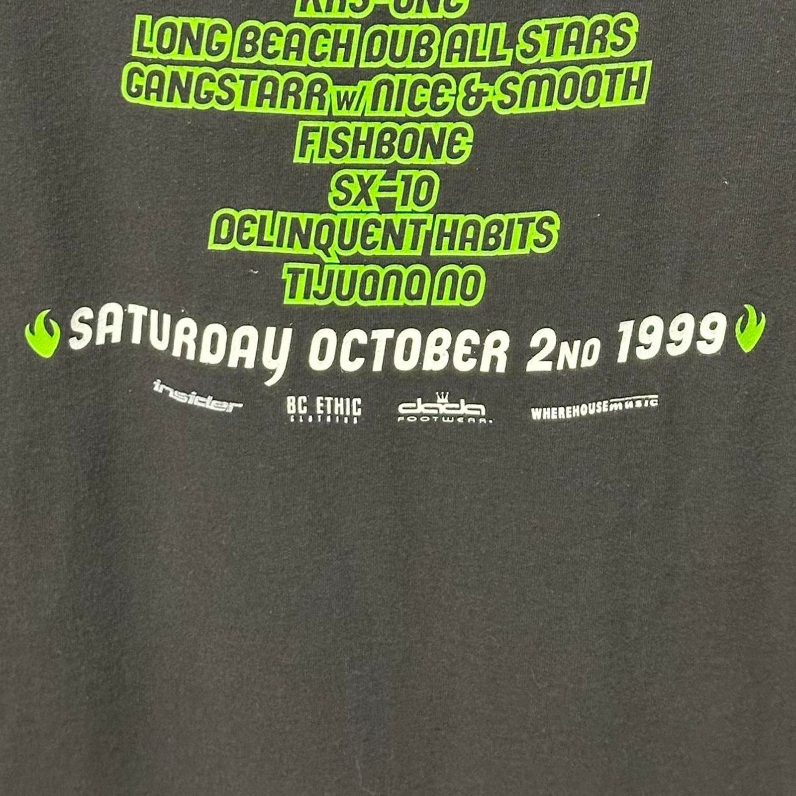 Vintage Vintage 1999 cypress hill smokeout Size US L / EU 52-54 / 3 - 5 Thumbnail