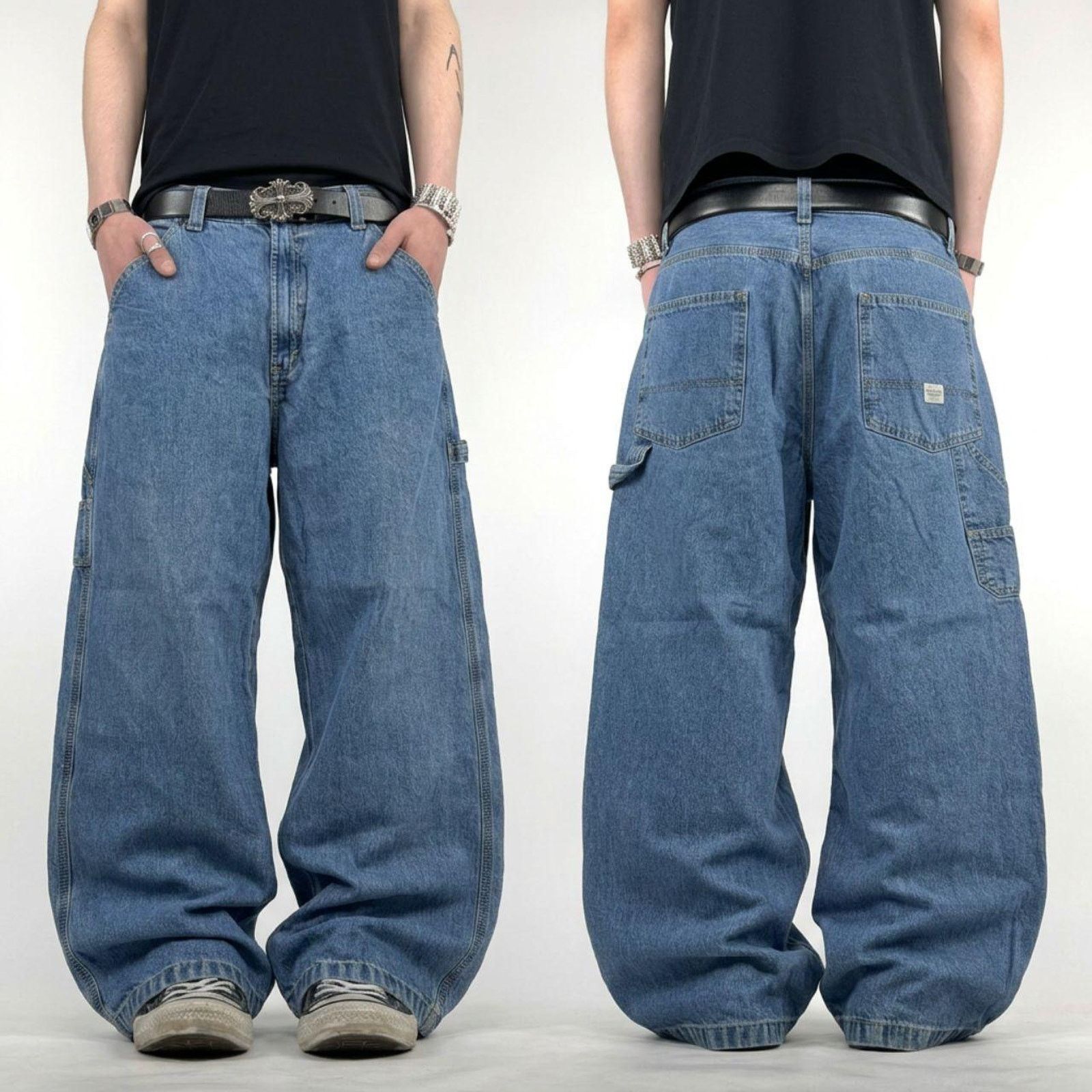 JNCO × Vintage Vintage Y2K Dada supreme carpenter baggy jeans 