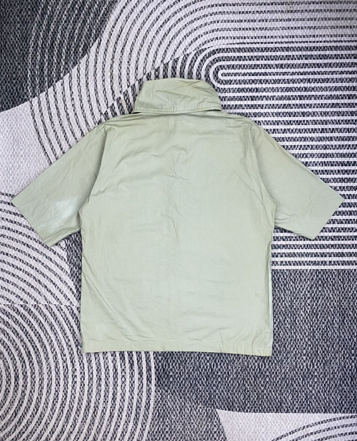 Christophe Lemaire 🔥RARE Vintage Christophe Lemaire Halfzip Mock Neck Shirt Size US M / EU 48-50 / 2 - 2 Thumbnail
