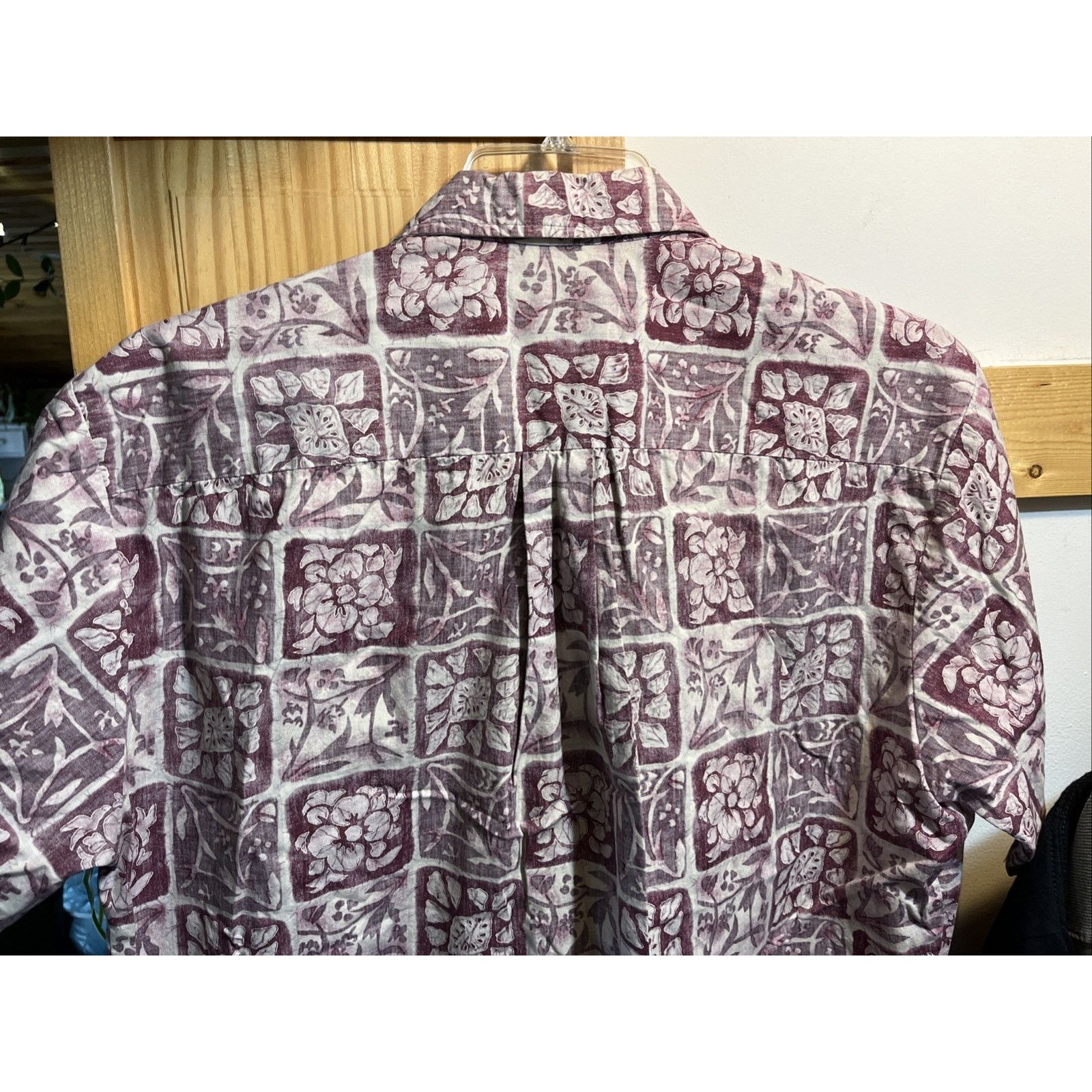 Tori Richard Tori Richard Vintage Mens L Red Floral Cotton Hawaiian Shirt Size US L / EU 52-54 / 3 - 8 Thumbnail
