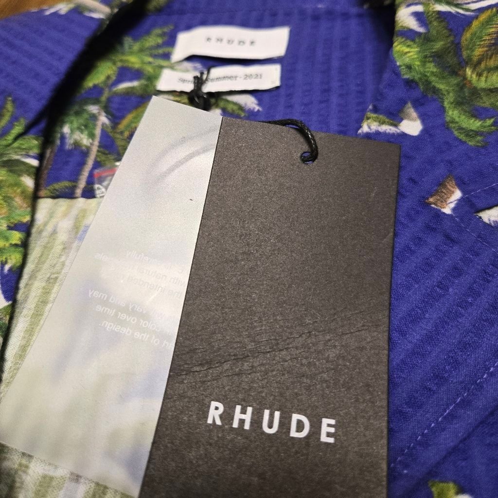 Rhude Rhude Hawaiian Shirt L NWT Size US L / EU 52-54 / 3 - 2 Thumbnail