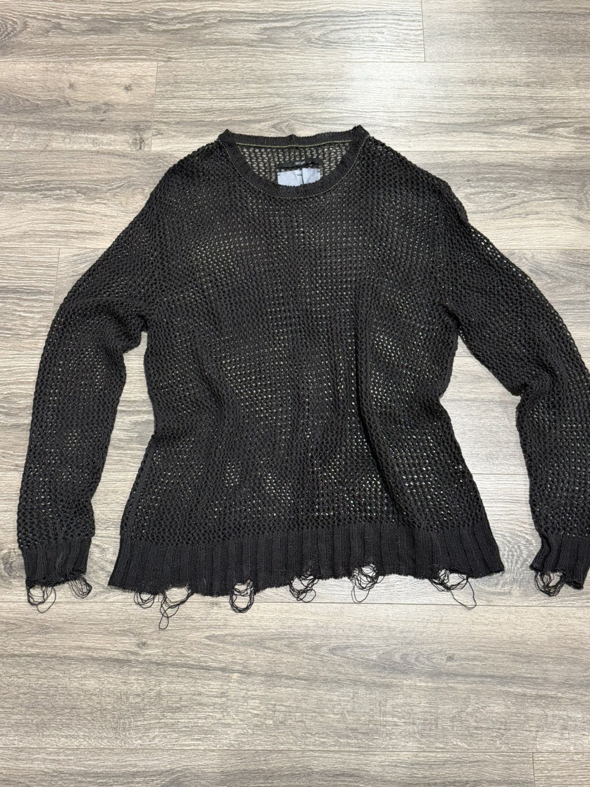 Song For The Mute Song for the mute Oversized Sheer Sweater sz2 Size US M / EU 48-50 / 2 - 1 Thumbnail