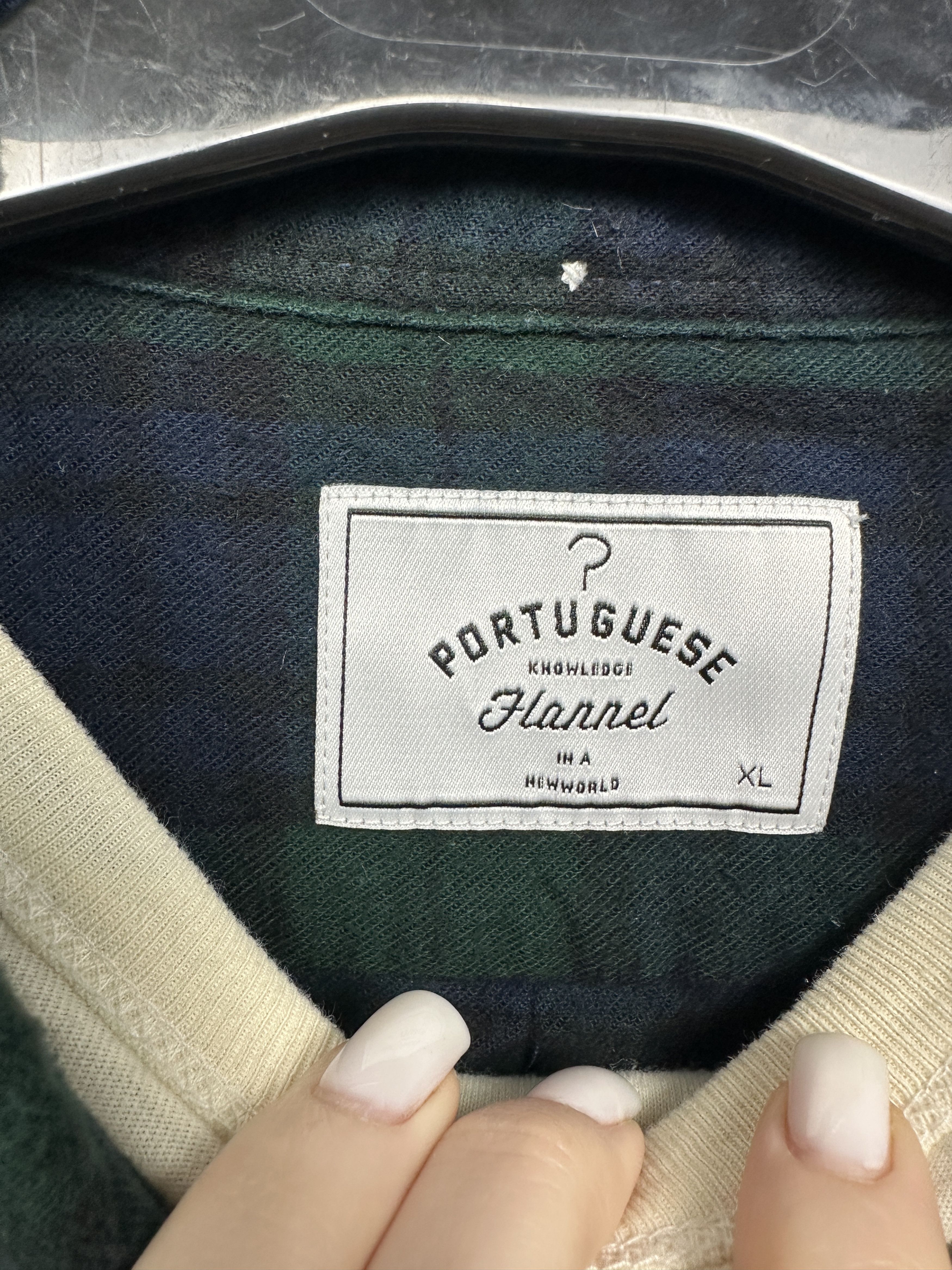 Portuguese Flannel Portuguese Flannel Mens Plaid Shirt Size US XL / EU 56 / 4 - 3 Thumbnail