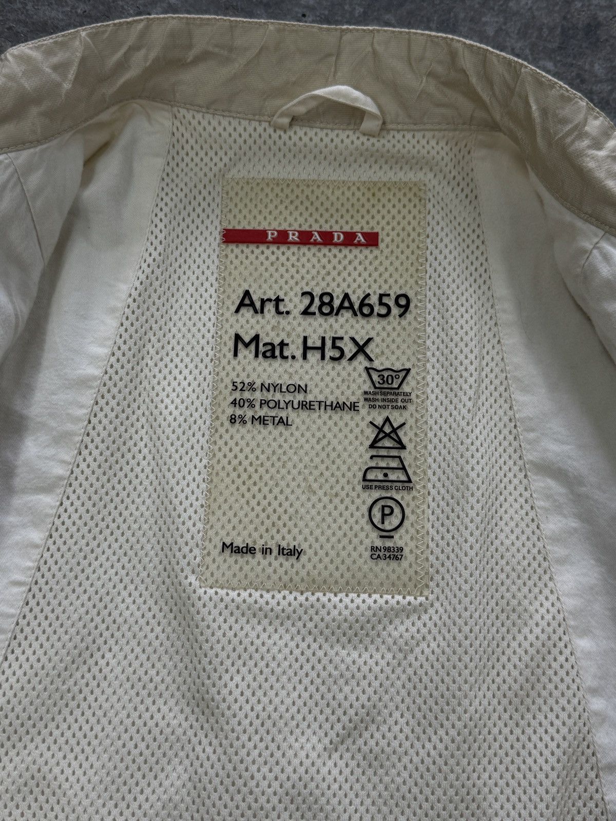 Prada Vintage Prada Nylon Racing Jacket Size S / US 4 / IT 40 - 7 Thumbnail