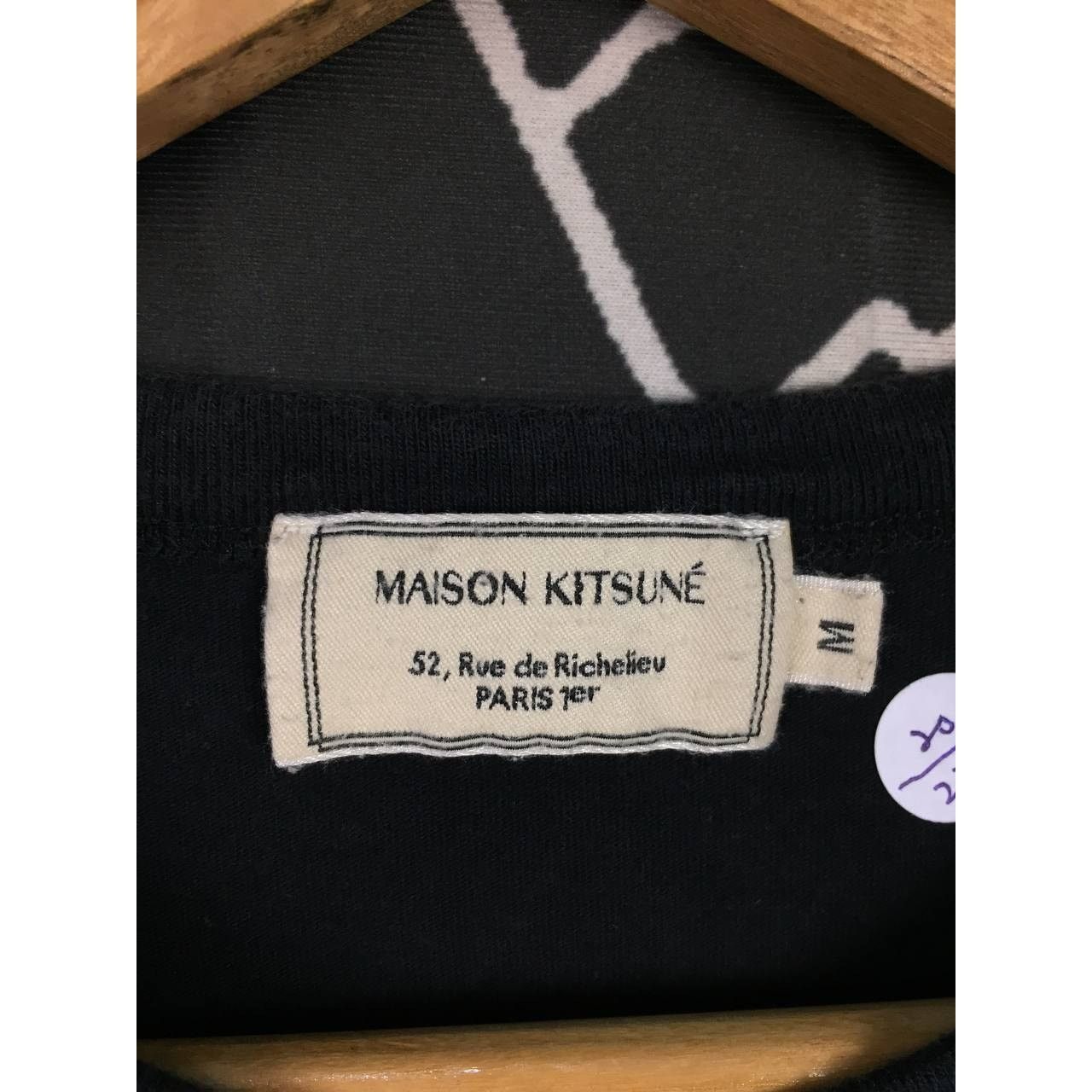 Vintage Maison Kitsune Made In Portugal Pocket Tee Size M Size US M / EU 48-50 / 2 - 7 Thumbnail