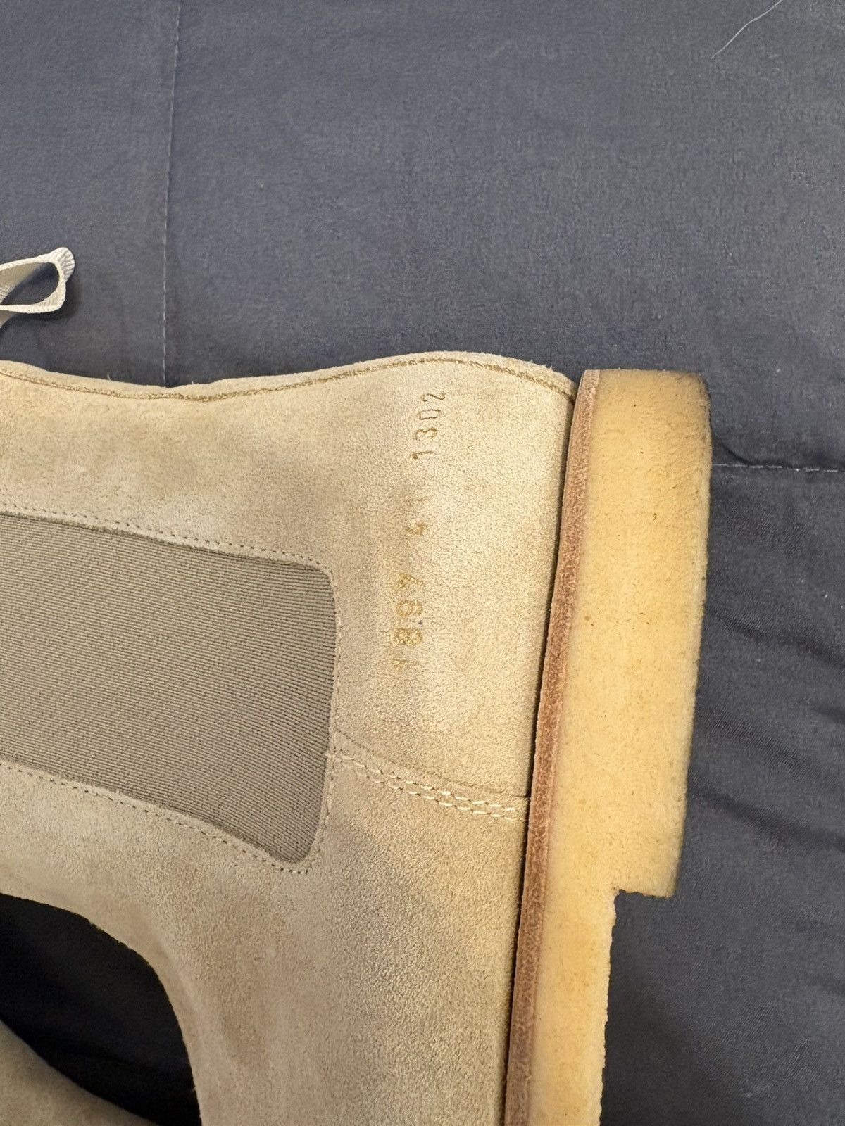 Common Projects COMMON PROJECTS - 41 - SUEDE TAN - MINT Size US 8 / EU 41 - 3 Thumbnail