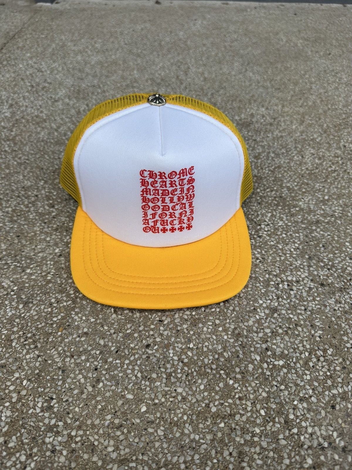 Chrome Hearts Chrome Hearts Chrome Hearts Eye Chart Trucker