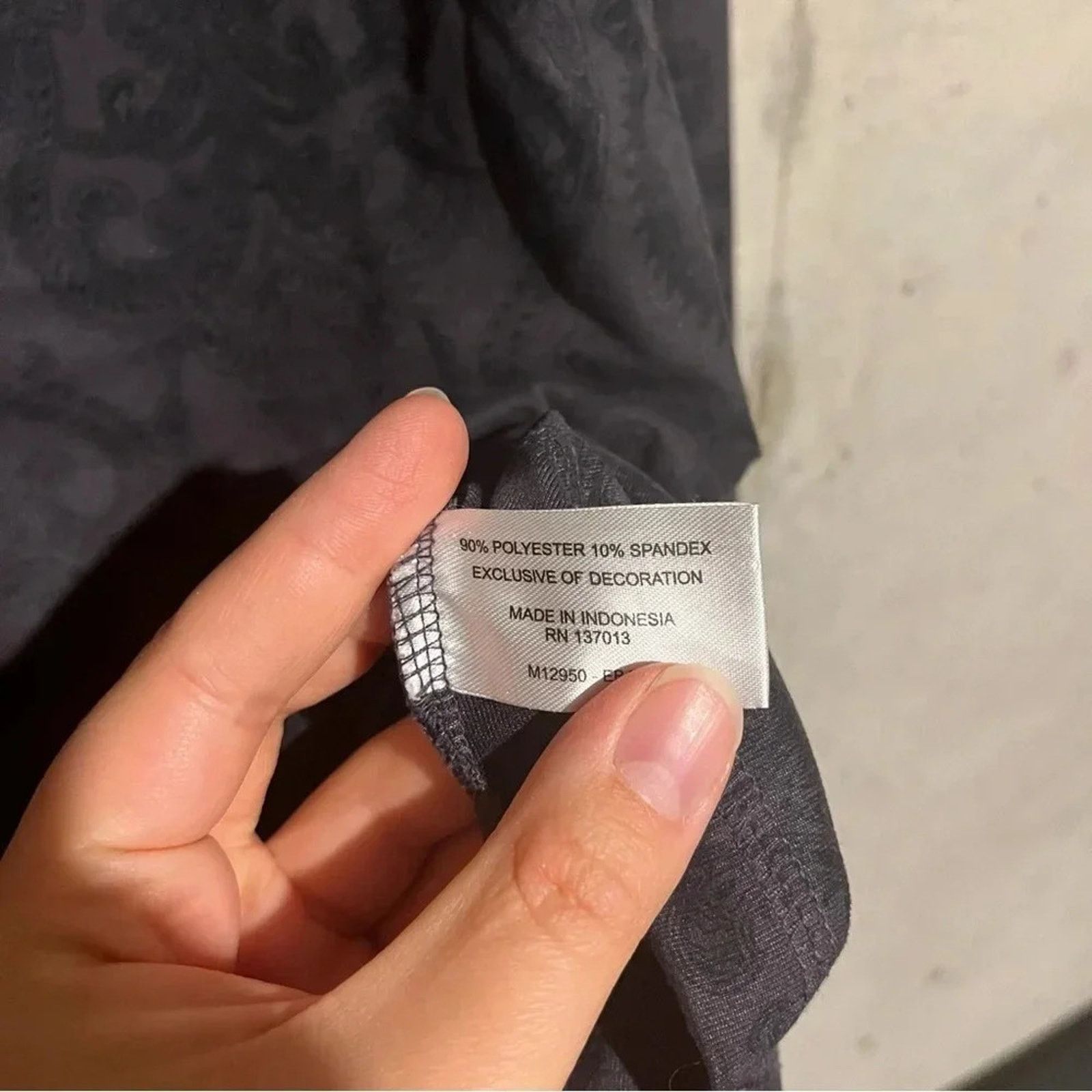 Eddie Bauer Eddie Bauer Top sz M Paisley Print 1/4 Zip Pullover Size M / US 6-8 / IT 42-44 - 6 Thumbnail