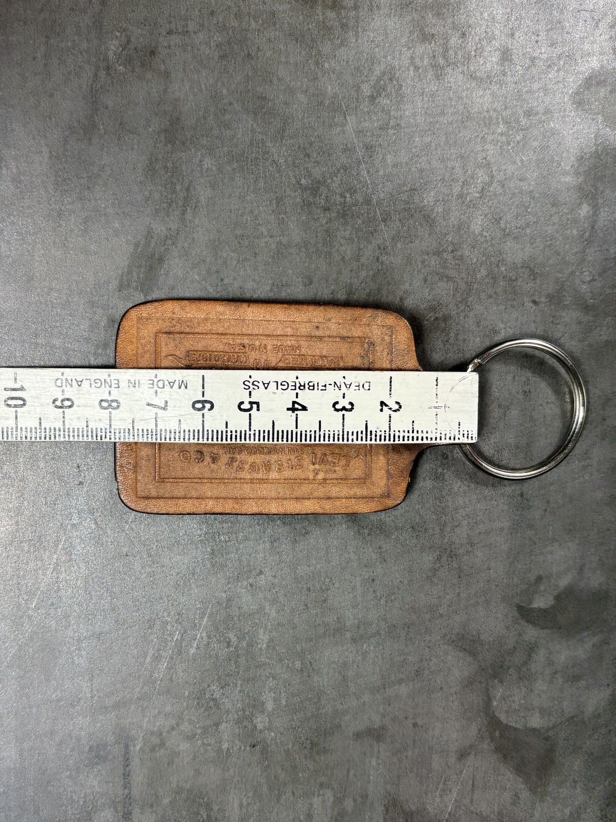Levi's 1970s Levi's Leather Keychain Vintage Levis Accessories Line Size ONE SIZE - 4 Thumbnail