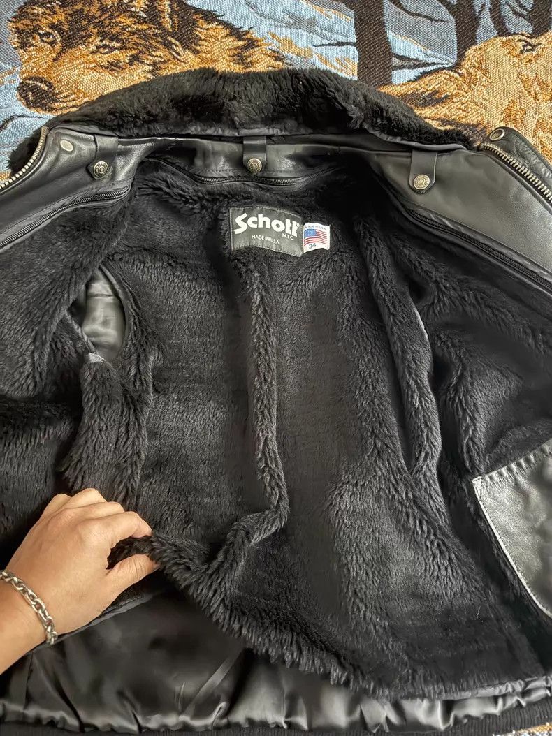 Schott Schott 184 Classic Flight Jacket Size US S / EU 44-46 / 1 - 6 Thumbnail