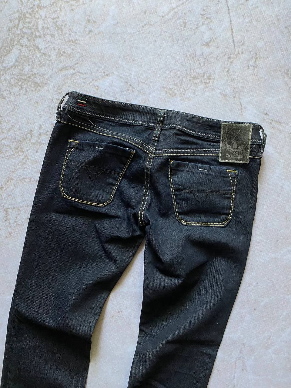 Adidas × Diesel × Vintage Vintage Diesel x Adidas Denim Pants Jeans Size 28" / US 6 / IT 42 - 4 Thumbnail