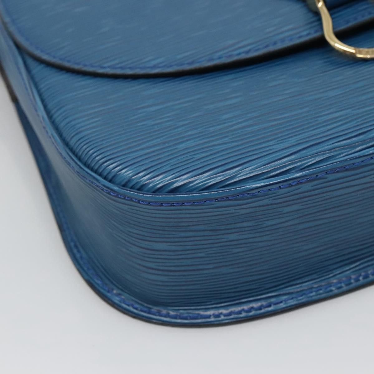 Louis Vuitton LOUIS VUITTON Epi Saint Cloud GM Shoulder Bag Toledo Blue Size ONE SIZE - 15 Thumbnail