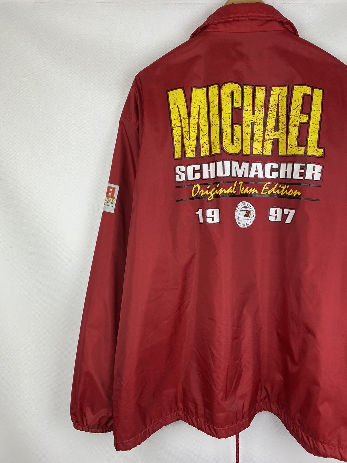 Vintage Schumacher vintage 1997 Original Team Edition Racing Jacket Size US XXL / EU 58 / 5 - 17 Thumbnail