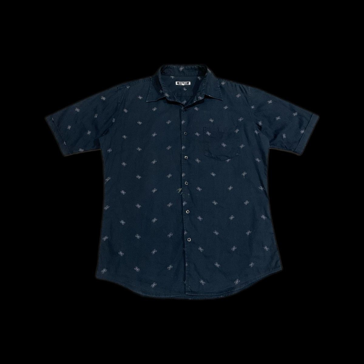 🔥Y2K Archived Vintage Beams Shirt Spider Embroidered