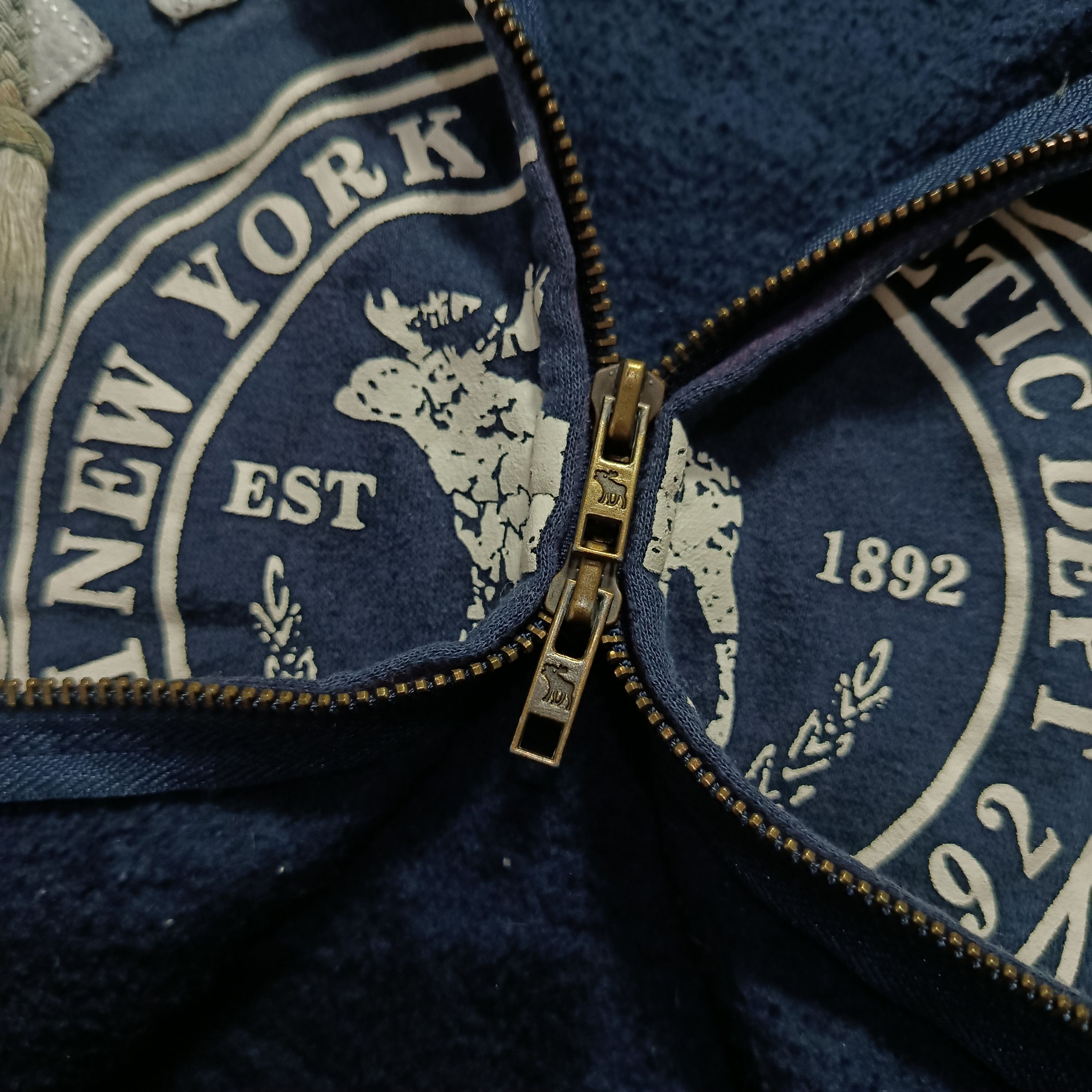 Abercrombie & Fitch Vintage Abercrombie Collegiate Zip Hoodie Size US M / EU 48-50 / 2 - 4 Thumbnail