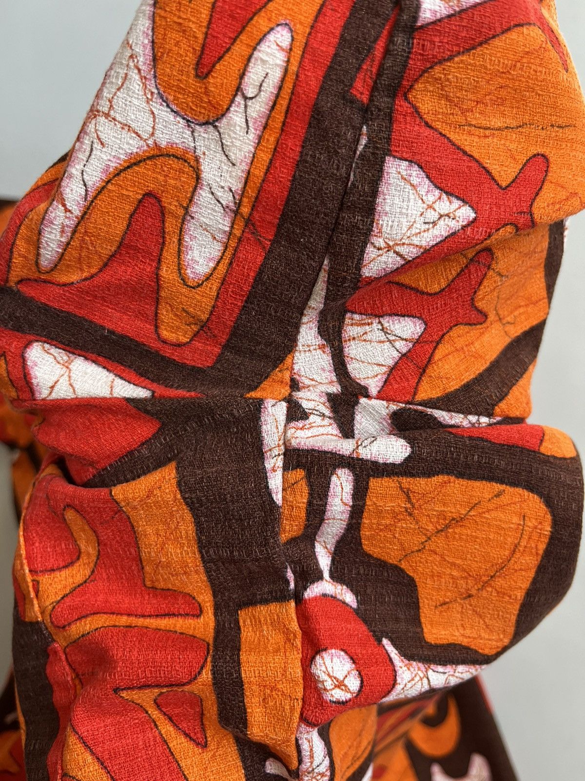 Sears Vintage 60s Sears Kings Road Orange Hawaiian Button Up Shirt Size US M / EU 48-50 / 2 - 23 Thumbnail