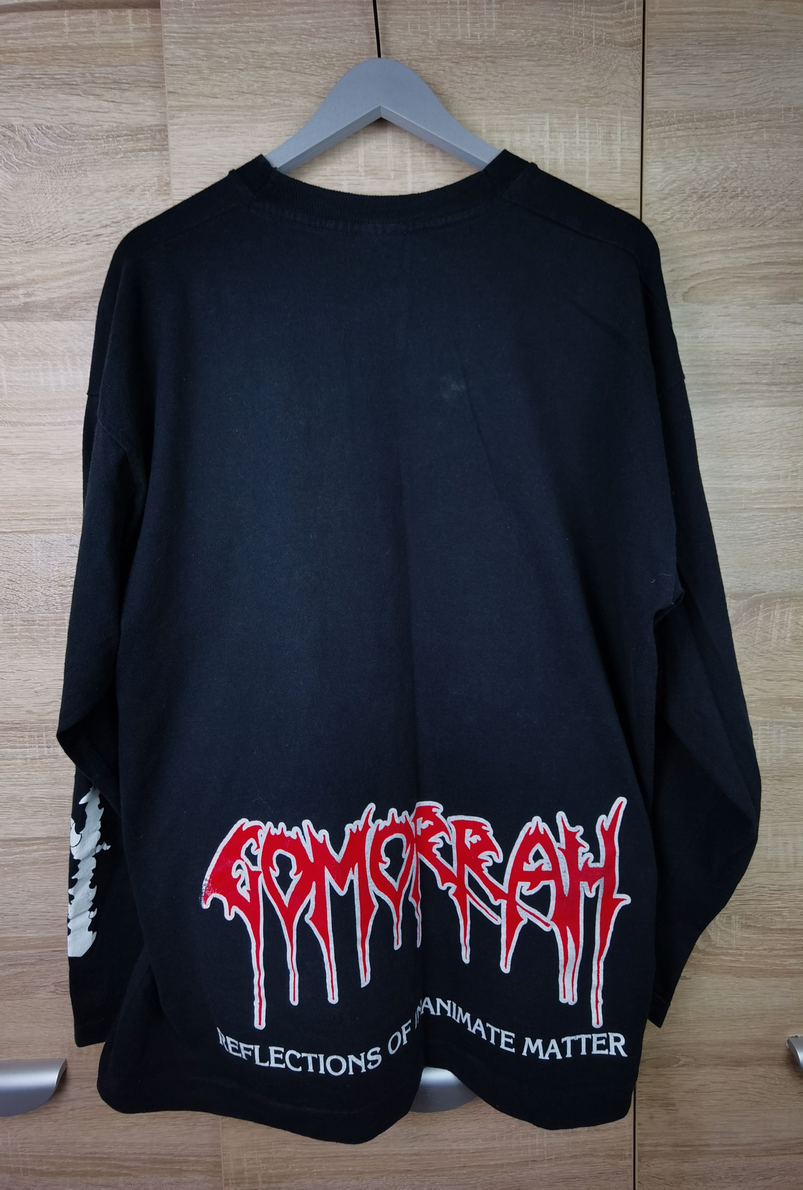 Vintage Vintage Single stitch Gomorrah 1994 shirt Size US XL / EU 56 / 4 - 2 Thumbnail