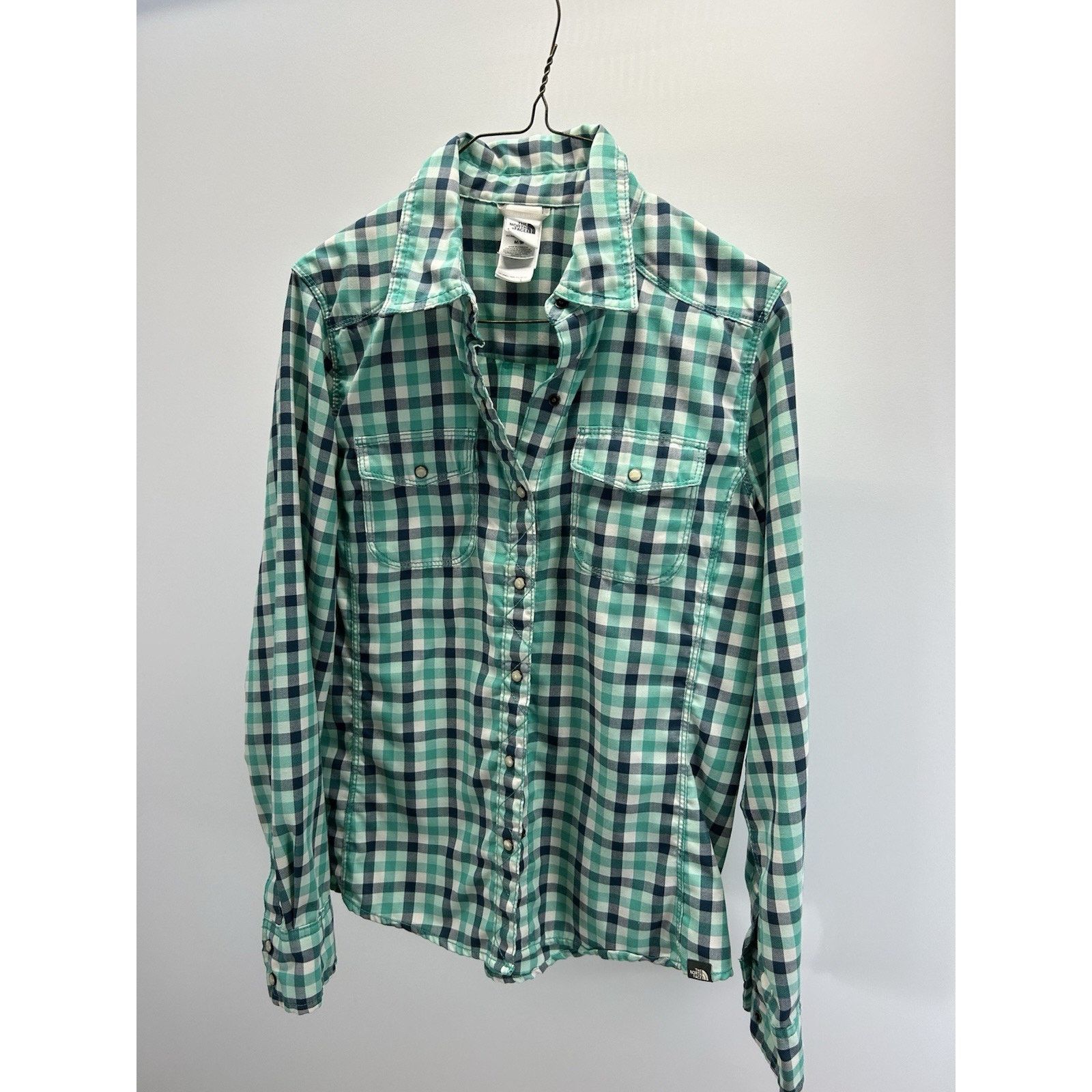 The North Face The North Face Women M Plaid Longsleeve Pearl Outdoors Size M / US 6-8 / IT 42-44 - 1 Thumbnail