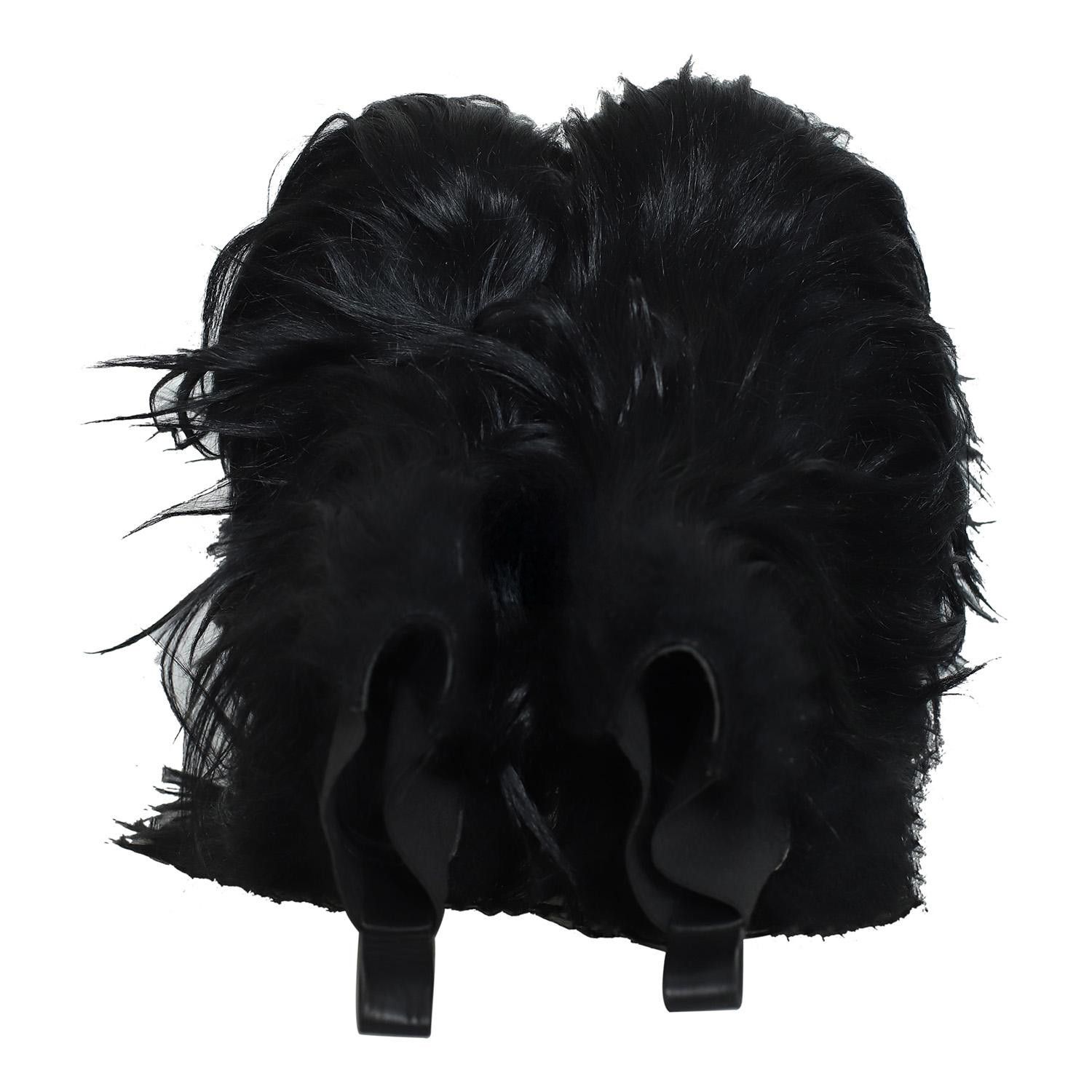 Rick Owens Minimal Grill Beatle 65 in black fur Size US 9 / EU 42 - 6 Thumbnail