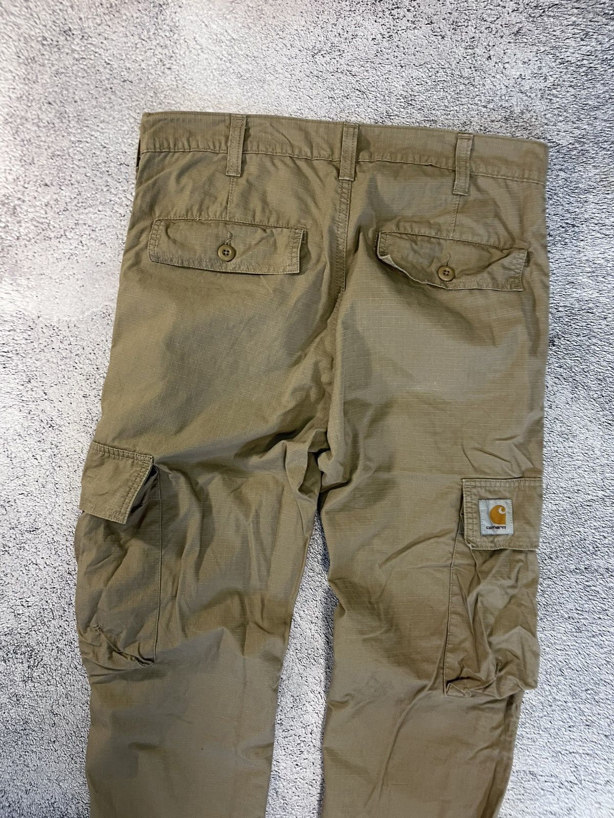 Carhartt Wip Carhartt WIP Slim Lear Cargo Pants Ripstop 32x34 Workwear Size US 32 / EU 48 - 8 Thumbnail