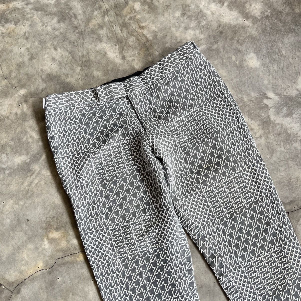 Thom Browne Thom Browne Grey Geometric Pattern Trousers Size US 36 / EU 52 - 3 Thumbnail