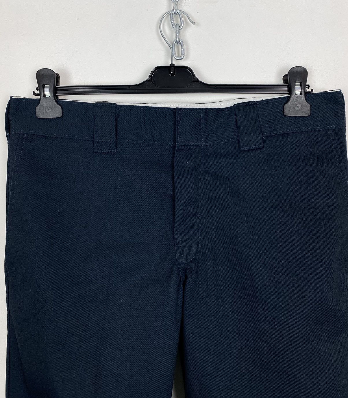Vintage Y2K Dickies Slim Straight Casual Chino Pants Patch Logo Size US 32 / EU 48 - 5 Thumbnail