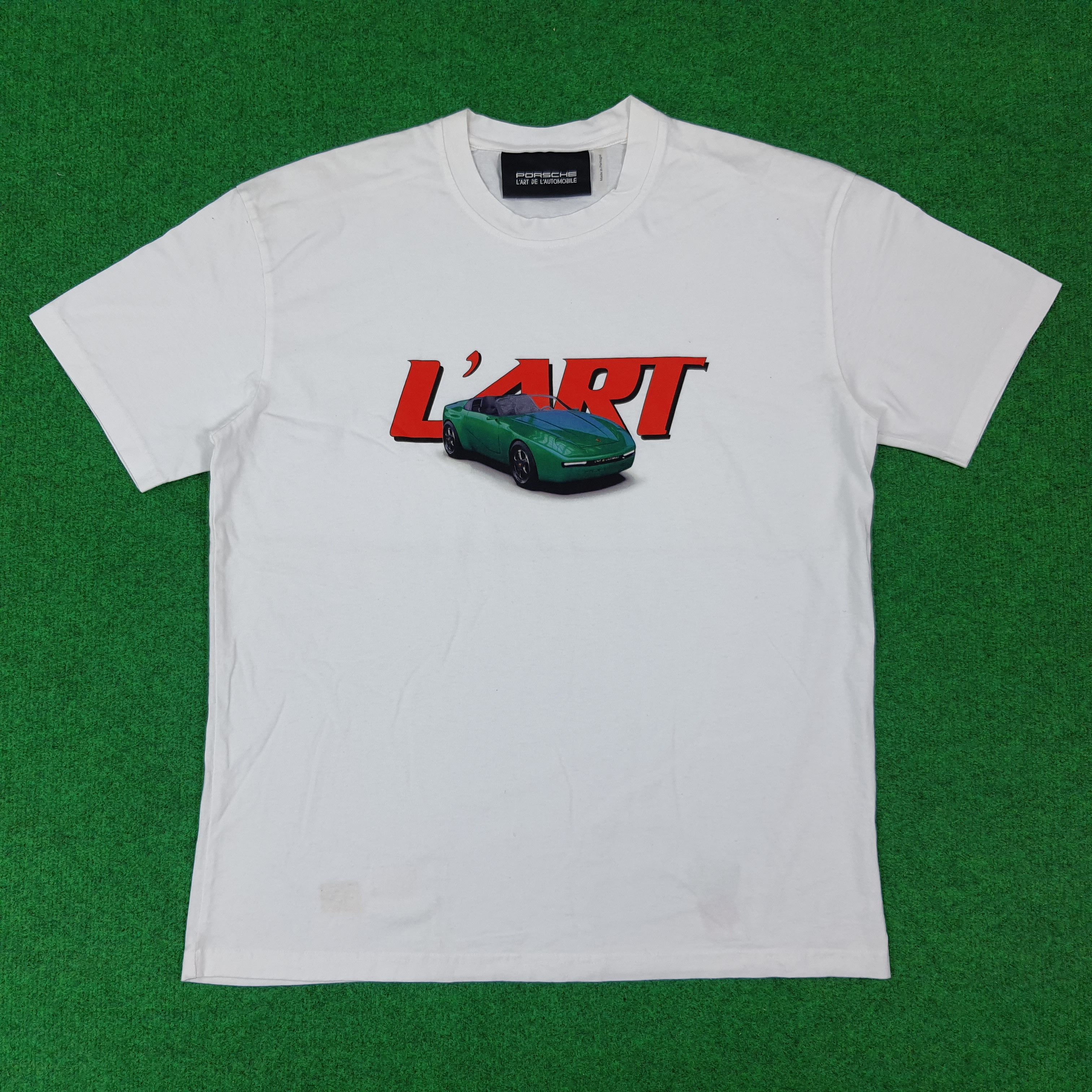 Porsche Design Vintage KAR LÁrt Porsche 924S Official Tshirt C276N69 Size US L / EU 52-54 / 3 - 1 Thumbnail