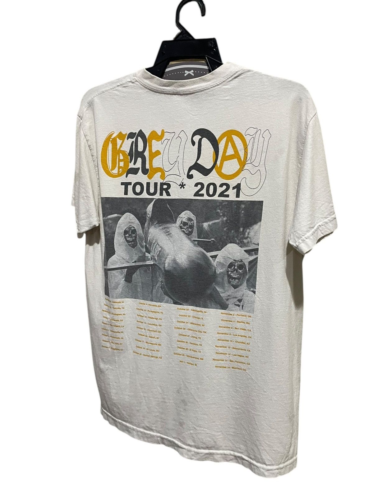 Fuck The Population × G59 Records Grey Day Tour Vintage Distressed Shirts Size US M / EU 48-50 / 2 - 4 Thumbnail