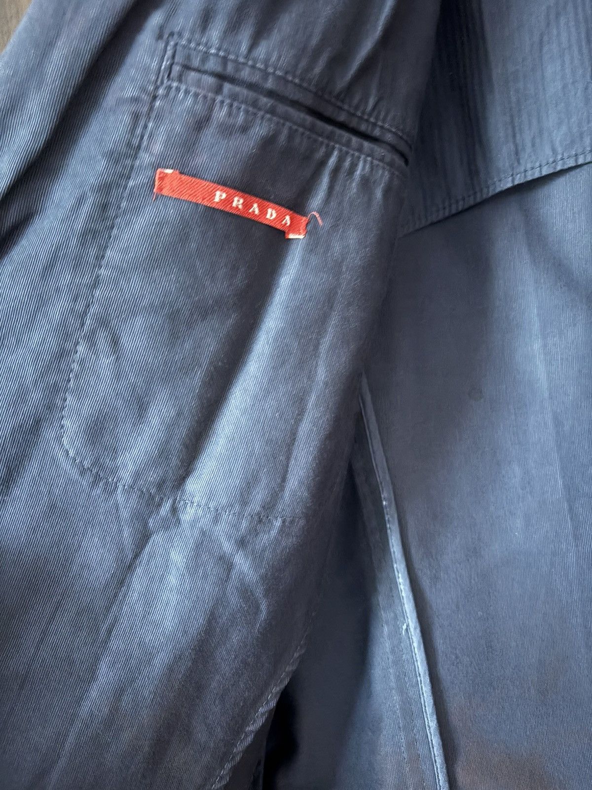 Prada Prada French Indigo Chore Coat Work Jacket Size US L / EU 52-54 / 3 - 10 Thumbnail