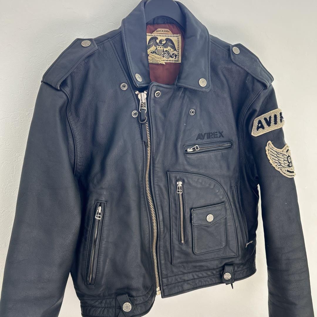Avirex Avirex Daytona Leather Biker Jacket - M Size US M / EU 48-50 / 2 - 4 Thumbnail
