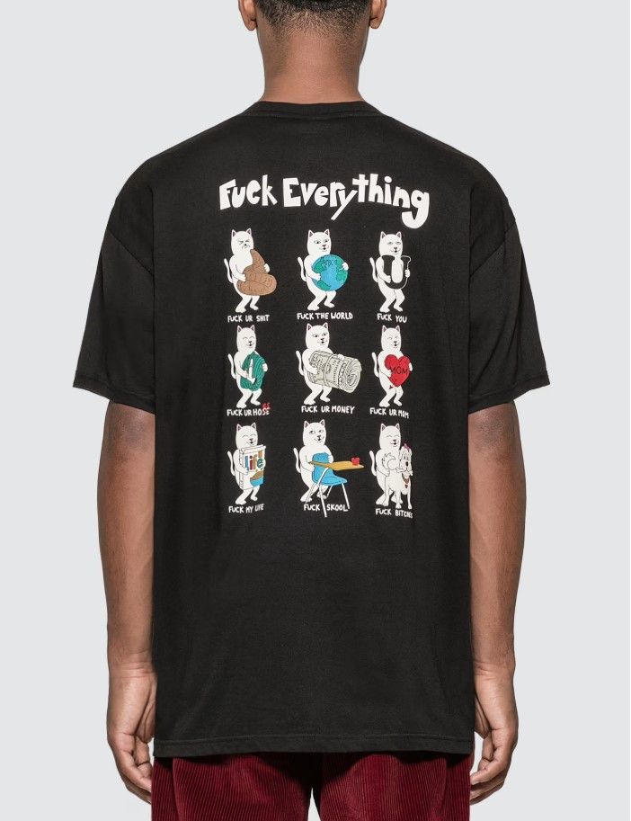 RIPNDIP Fuck Everything T-shirt Size US S / EU 44-46 / 1 - 3 Thumbnail