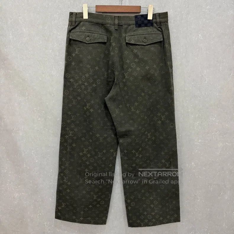 Louis Vuitton Louis Vuitton Monogram Print Full Zip Pocket Pants Jeans Size US 32 / EU 48 - 2 Thumbnail