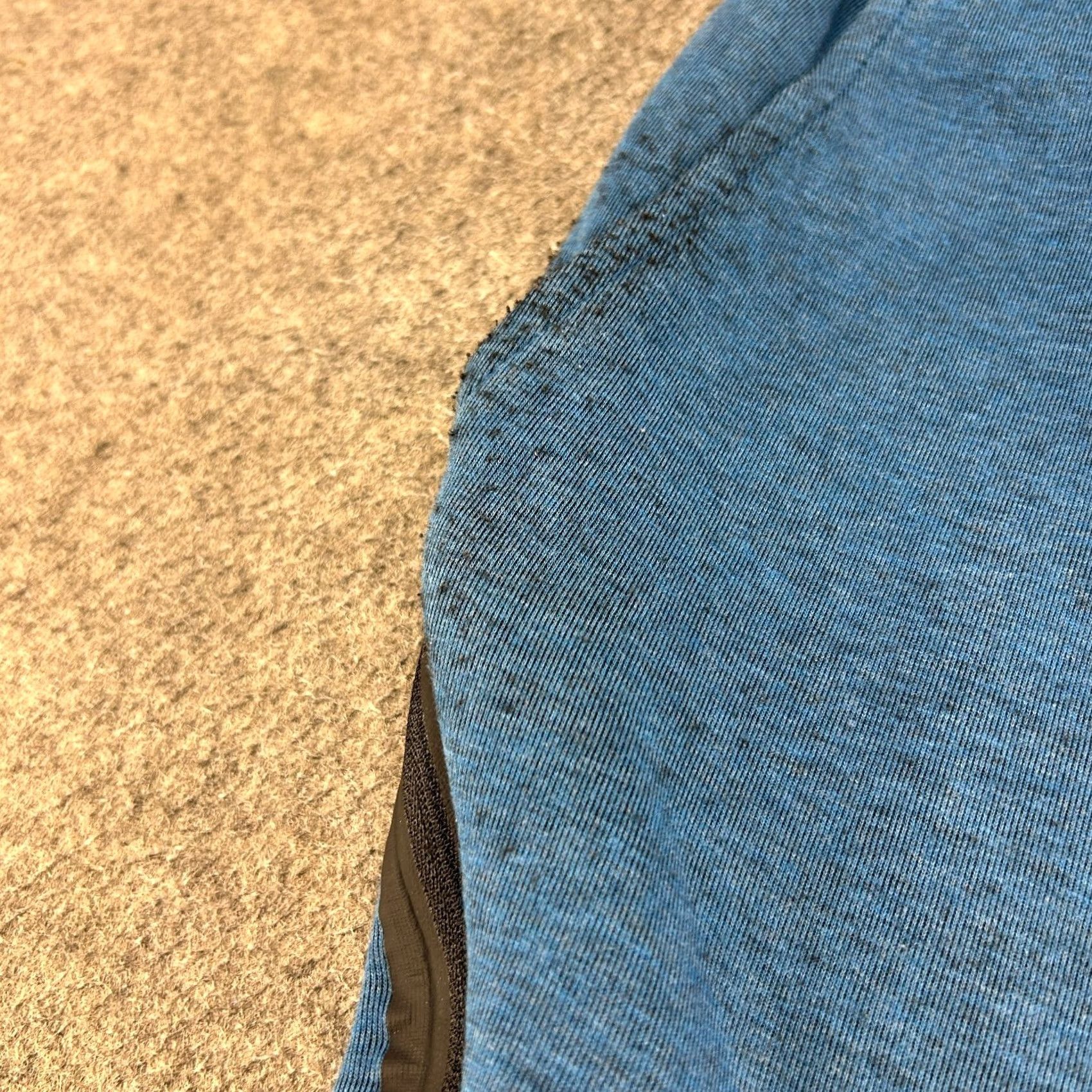 Nike Nike Pants Mens 3XL Blue Sweat Jogger Swoosh Logo Heather Tech Fleece Cotton Pants Size US 39 - 4 Thumbnail