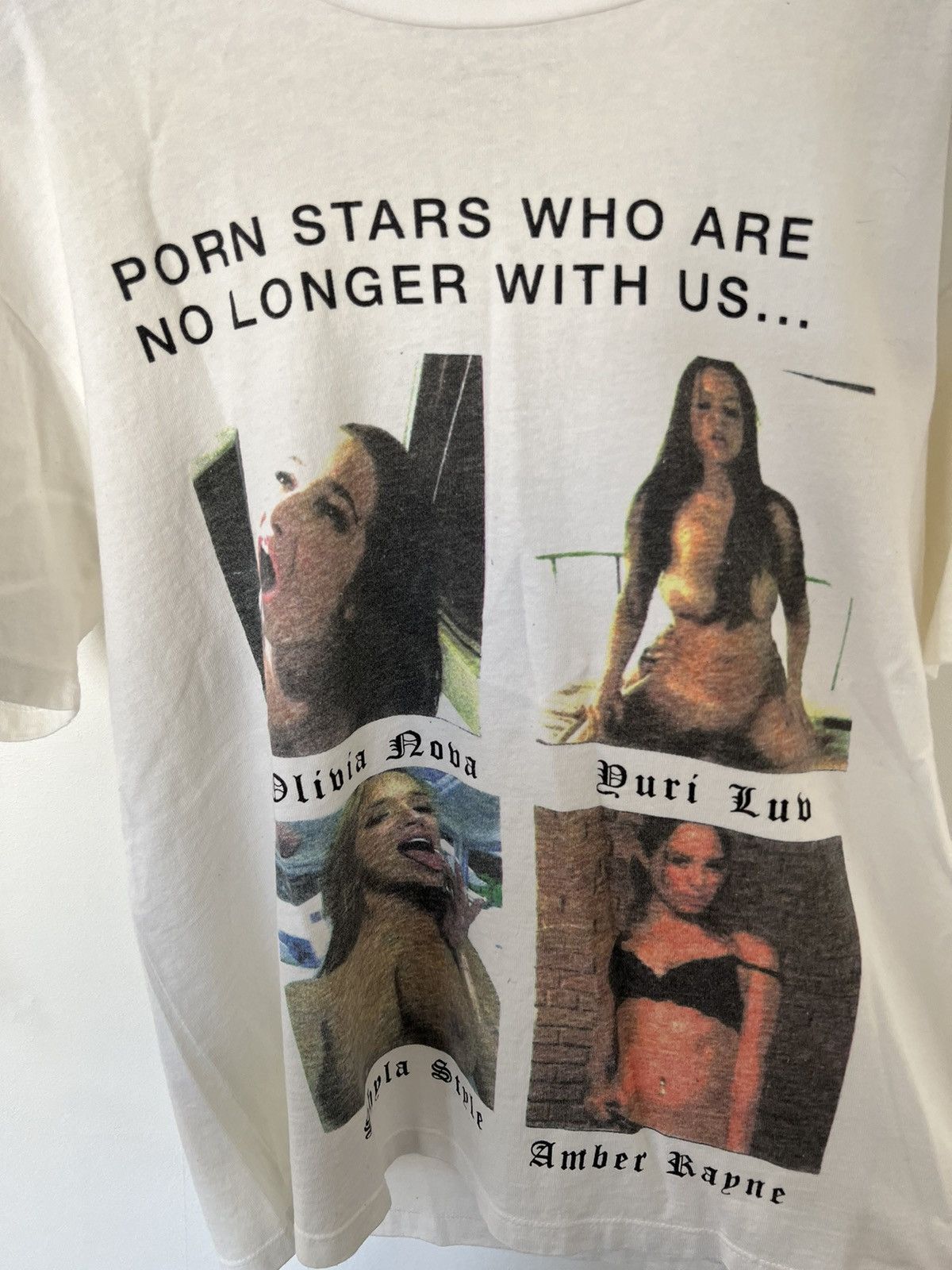 Enfants Riches Deprimes Enfants Riches Deprimes Dead pornstars t-shirt |  Grailed