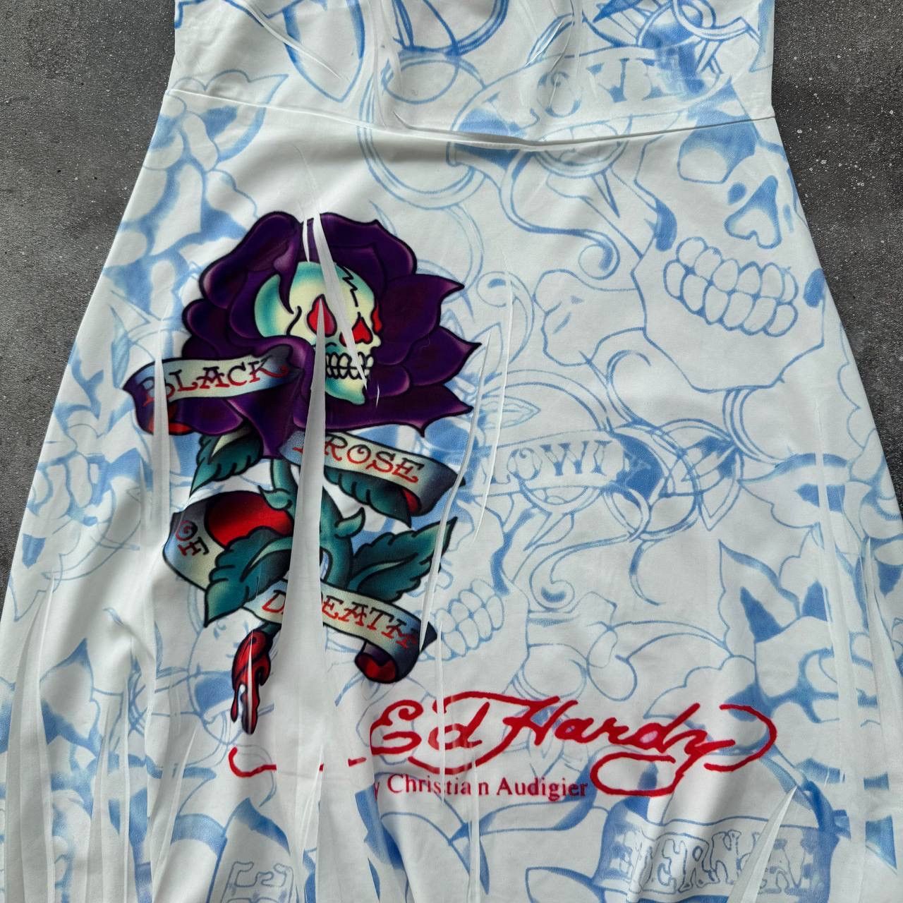 Christian Audigier × Ed Hardy Ed Hardy by Christian Audigier Y2K Era Dress Size M / US 6-8 / IT 42-44 - 12 Thumbnail