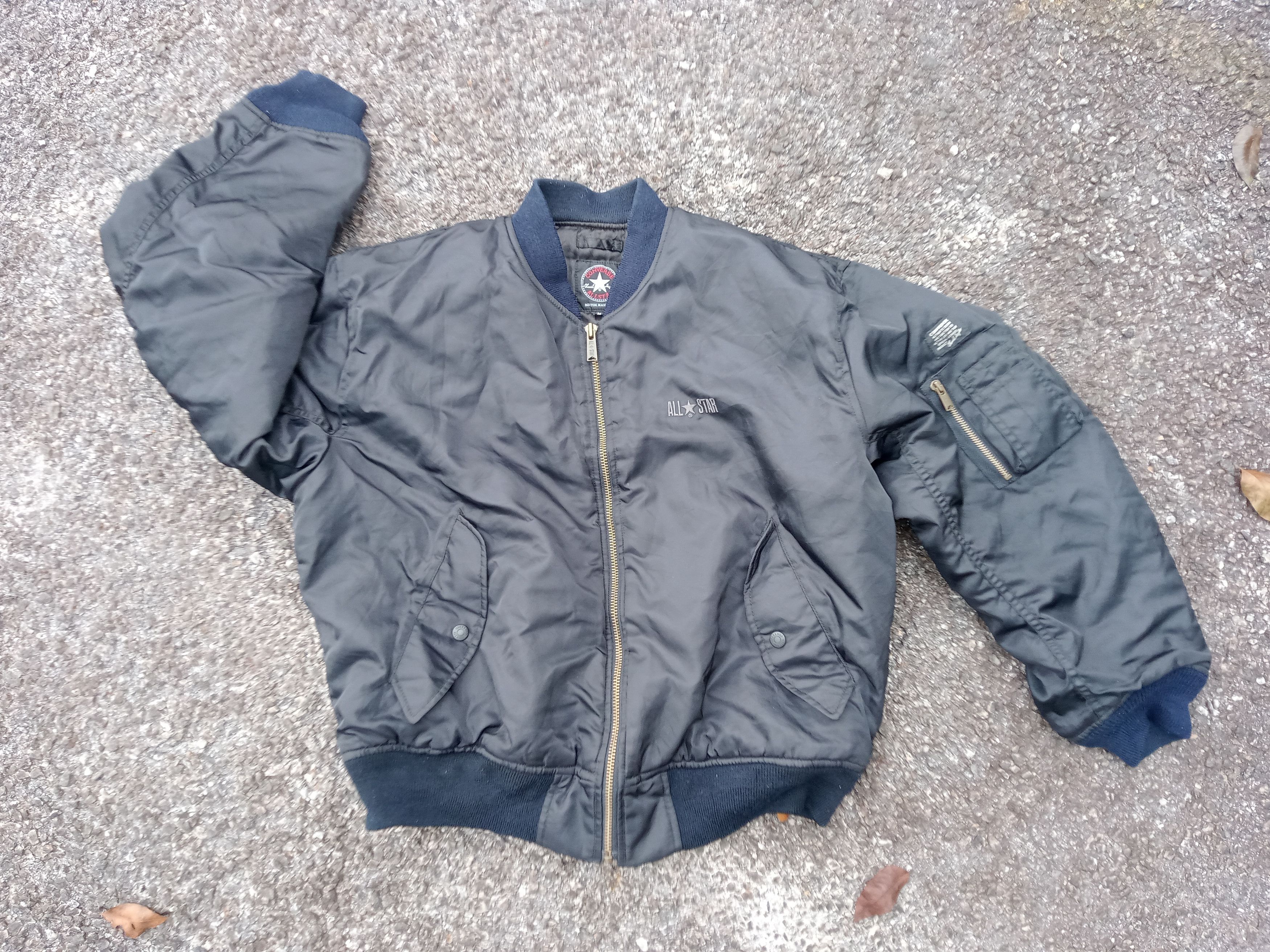 Converse Converse Bomber Flight Jacket Size US M / EU 48-50 / 2 - 1 Thumbnail