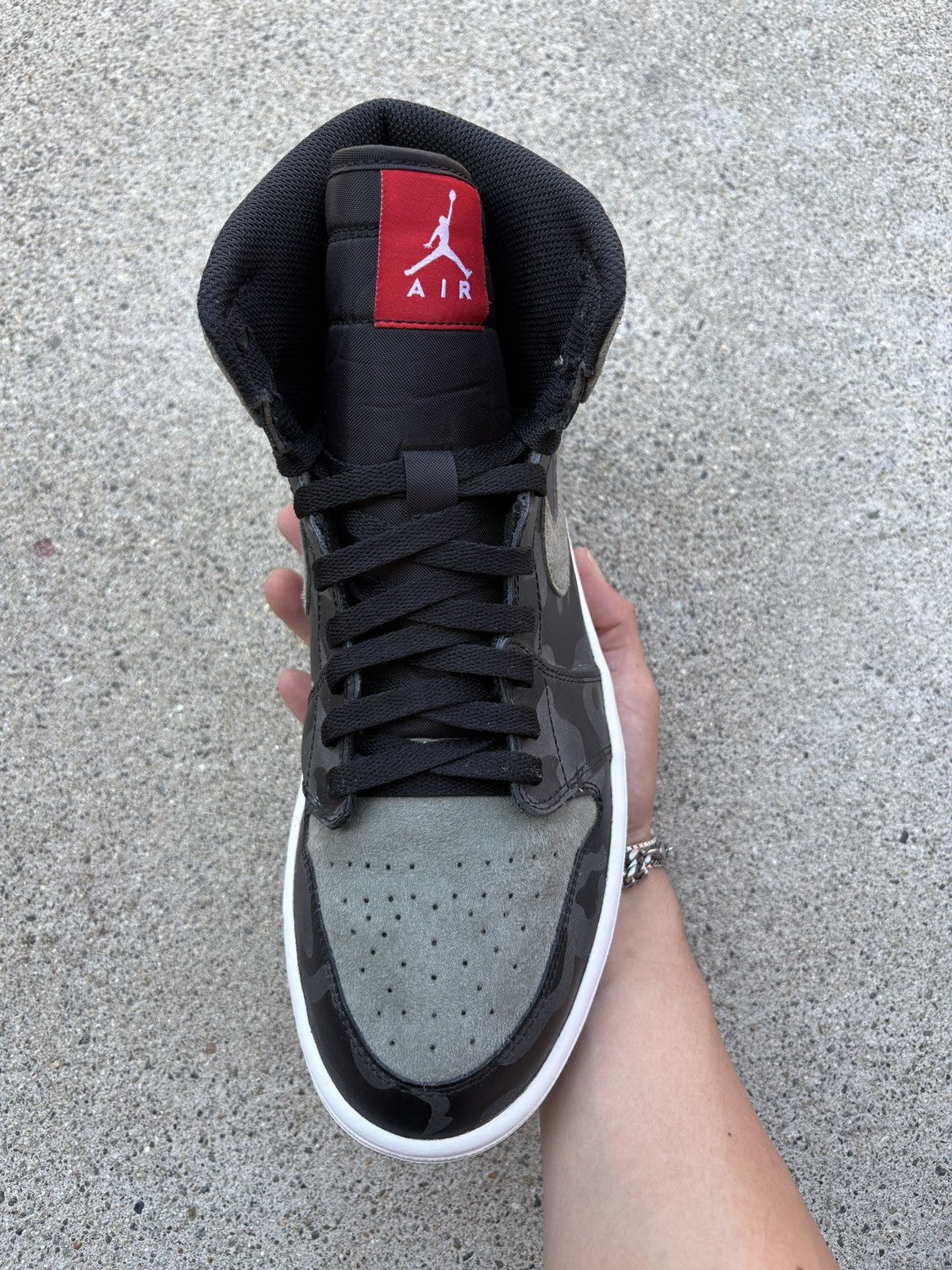 Jordan Brand 2017 Jordan 1 Retro High “Camo 3M Shadow” Men’s Size 10 Size US 10 / EU 43 - 8 Thumbnail