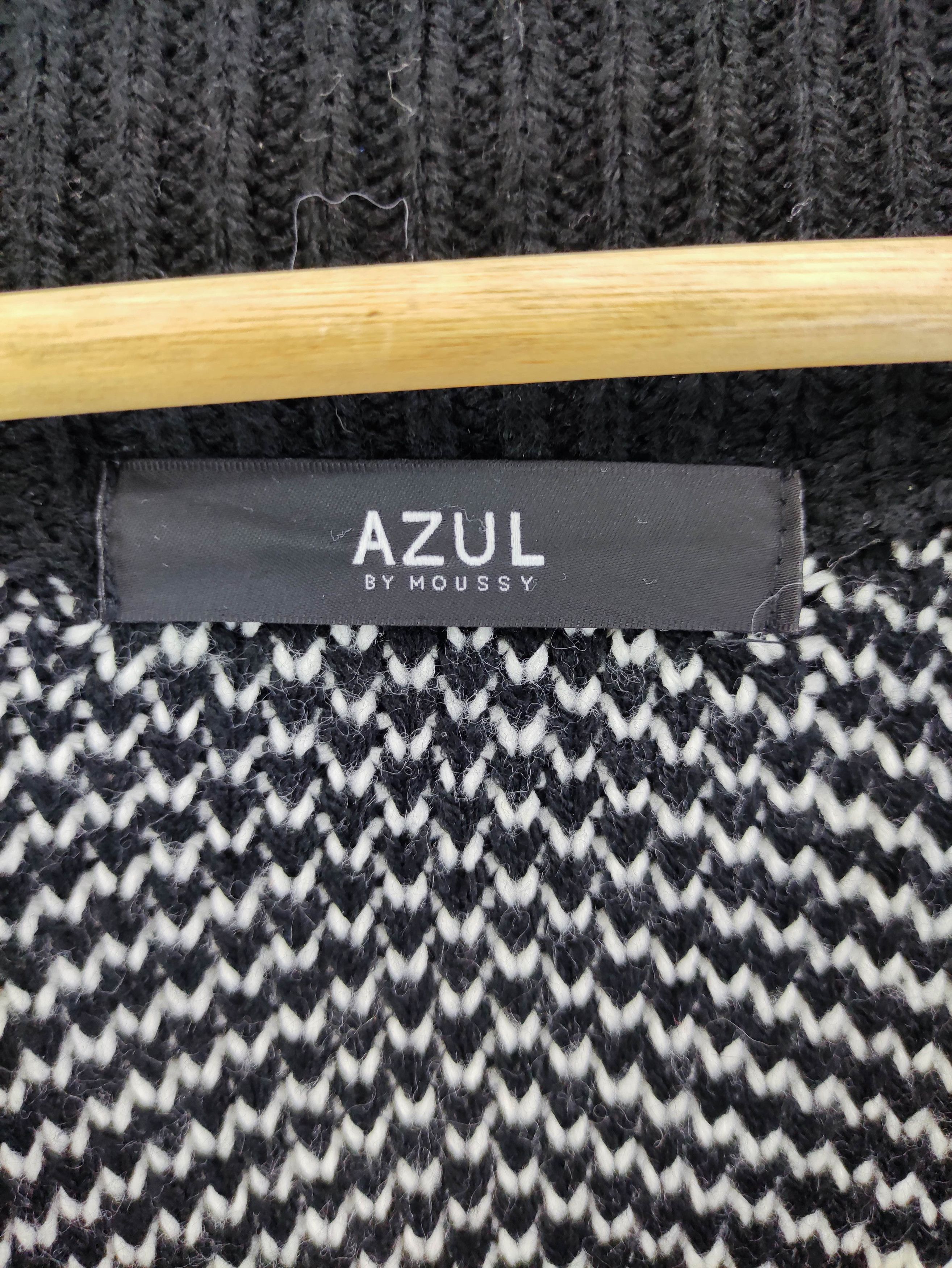 Aran Isles Knitwear Vintage Azul By Azul Cardigan Wool Knit Sweater Size M / US 6-8 / IT 42-44 - 4 Thumbnail
