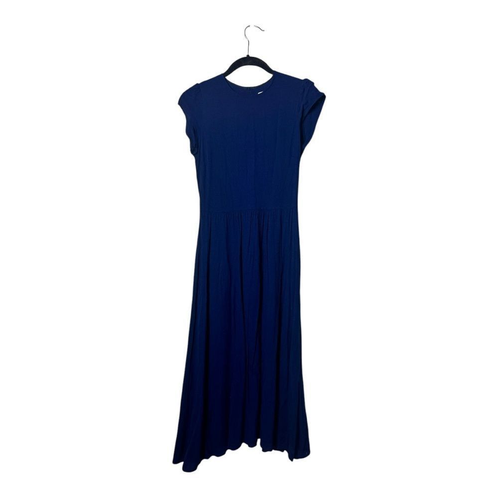 Reformation Reformation SZ 6 blue short sleeve dress Size M / US 6-8 / IT 42-44 - 2 Thumbnail