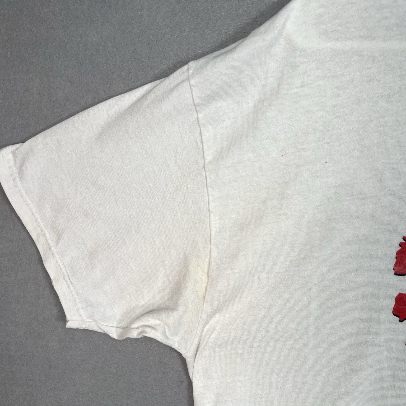 Hanes VINTAGE First United Methodist Church Community Center T Shirt Adult XL White Hanes Graphic Tee Mens XL 1990s White Size US XL / EU 56 / 4 - 5 Thumbnail