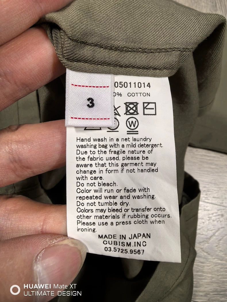 Visvim 20SS CORNET Hand Painted Military Style Two Pocket